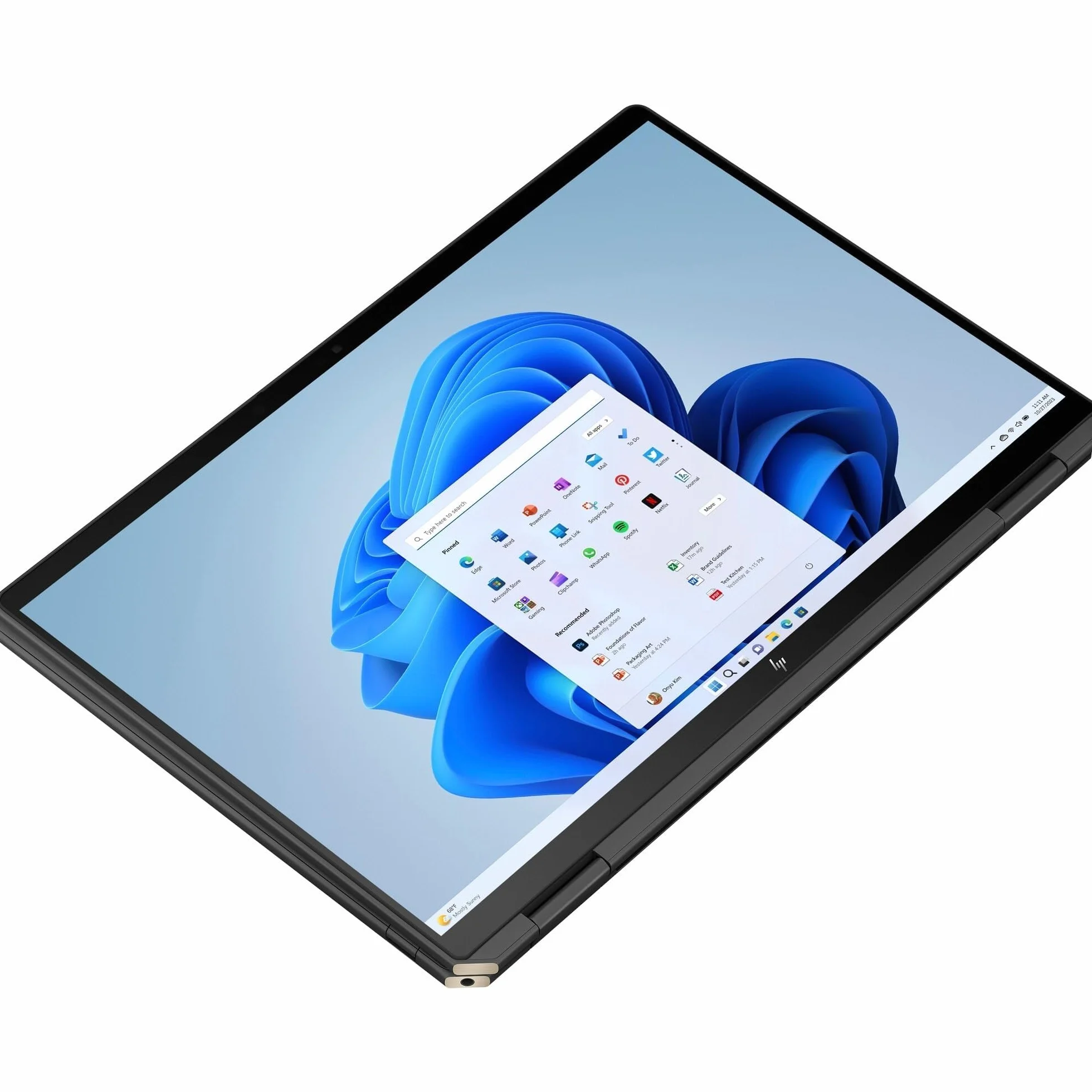 HP Spectre x360 14-eu0000sl Convertibile, Intel Core Ultra 5-125H, Intel Evo Edition, AI, RAM 16GB, SSD 1 TB, Display 13,5" Touch OLED 2.8K VRR 120Hz, Webcam 9 MP IR TNR, Windows 11, Nero
