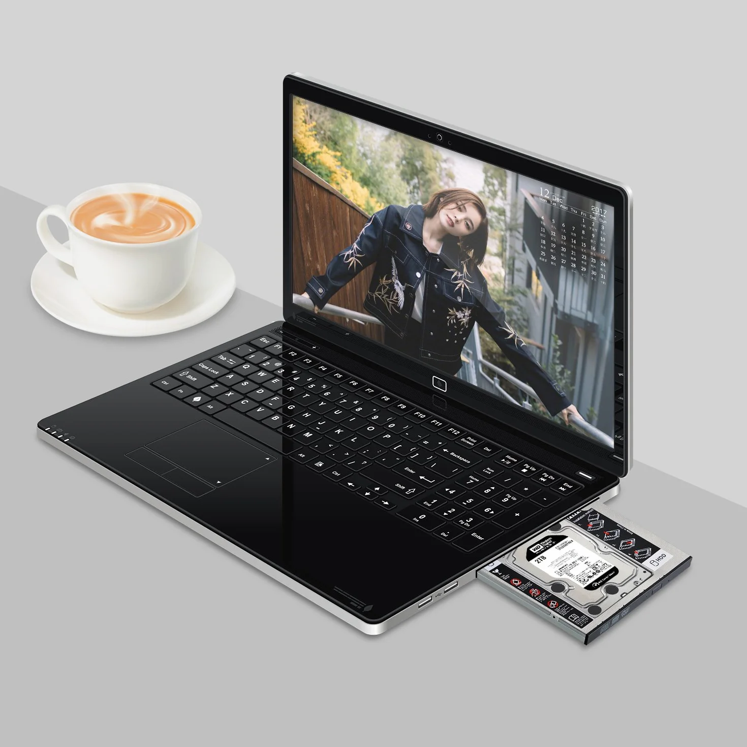 2nd 2.5'' HDD SSD Caddy SATA adattatore per tutti i Notebook Laptop 9.5 mm Hard Disk con SATA Drive compatibile con HP Dell Acer ASUS Lenovo