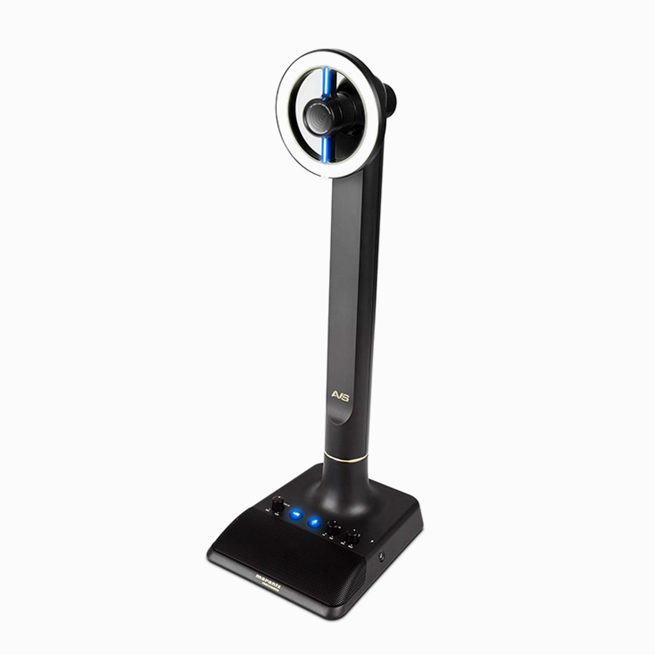 Marantz Professional AVS - Sistema Completo - Webcam Full HD, Microfono, Anello Luminoso a LED - Trasmissione in Streaming Audio/Video con Connessione Usb-C