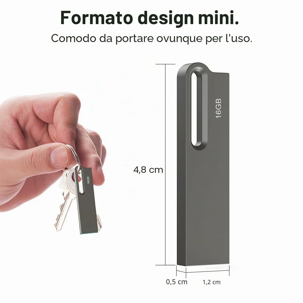 JOIOT Chiavetta USB 16 GB 10 Pezzi Pennetta USB Chiavetta USB 3.0 Pen Drive USB Flash Drive Chiavette Memoria USB Stick per Cellulare Tablet Computer Laptop MacBook