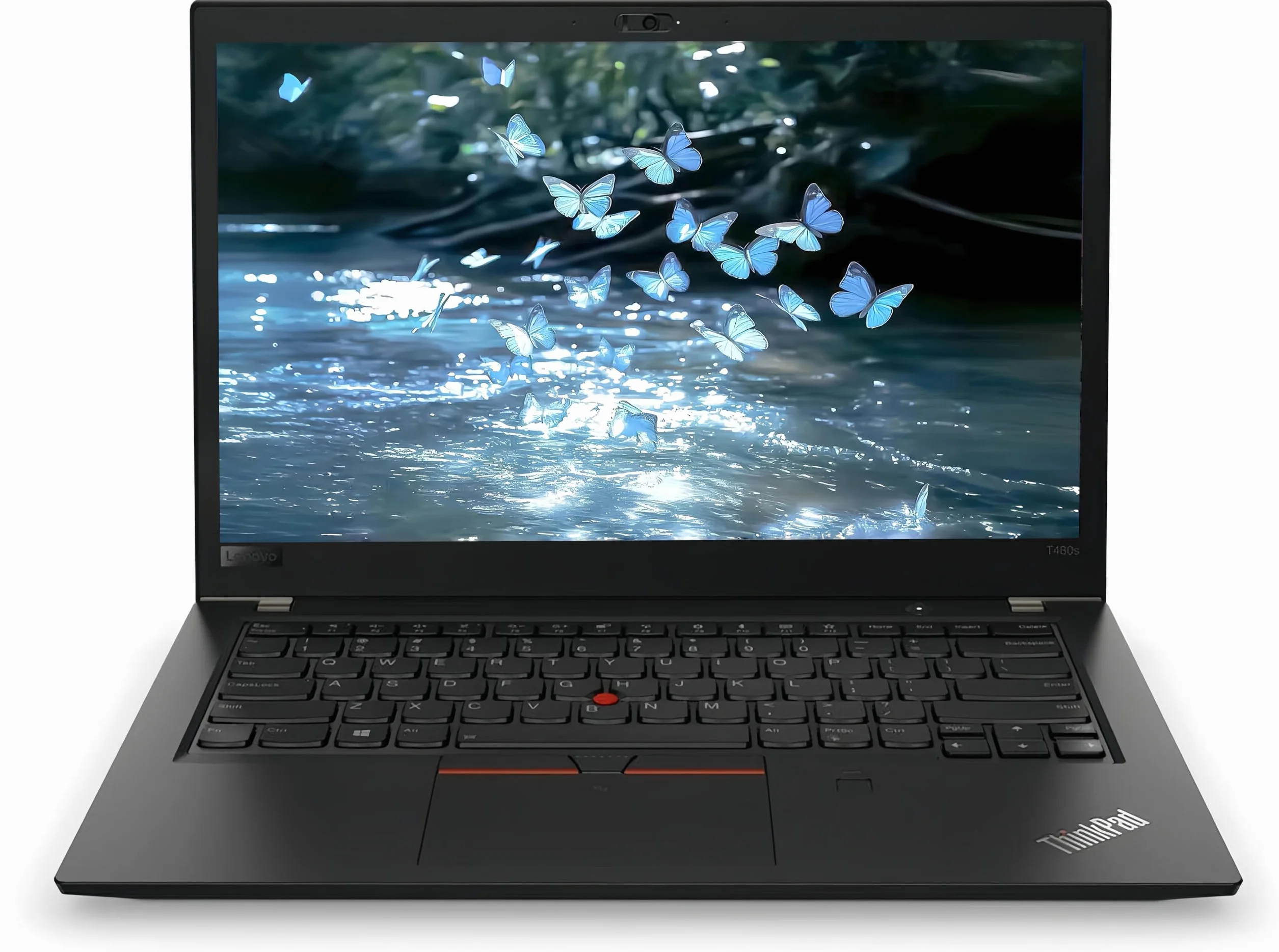Lenovo ThinkPad T480s Business Laptop Notebook da 14 pollici, Intel Core i5-8350U, 8 GB RAM, SSD da 256 GB, tastiera US QWERTY Windows 11 Pro (ricondizionato)