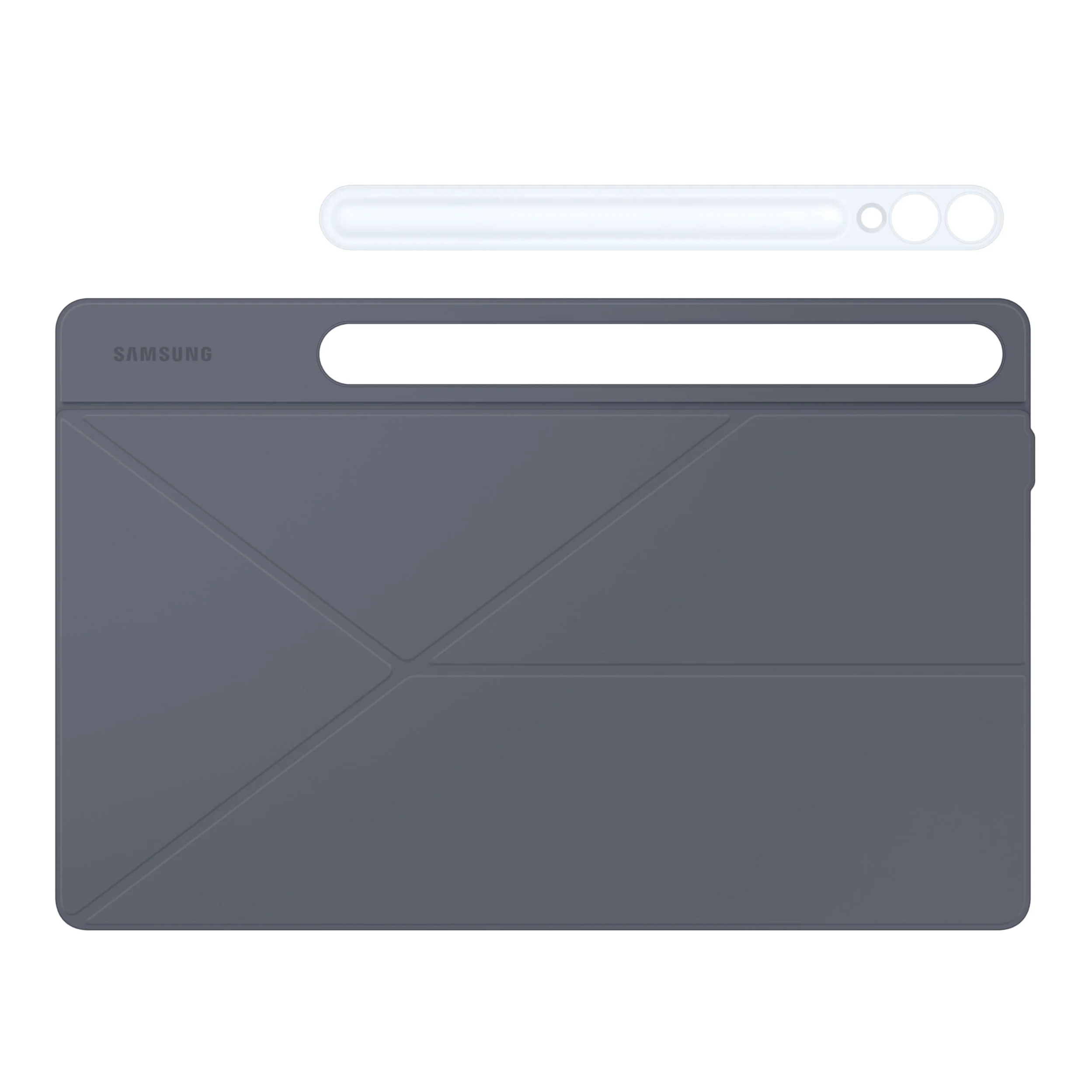 SAMSUNG Galaxy Tab S10+ Smart Book Cover, Custodia protettiva per tablet, modalità ritratto e orizzontale, piattaforma staccabile, accensione e spegnimento automatico dello schermo, versione USA, blu