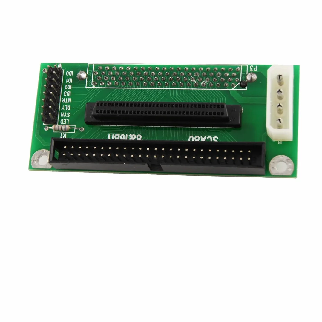 SCA 80-PIN a SCSI Adattatore da 68 pin/IDC a 50 pin