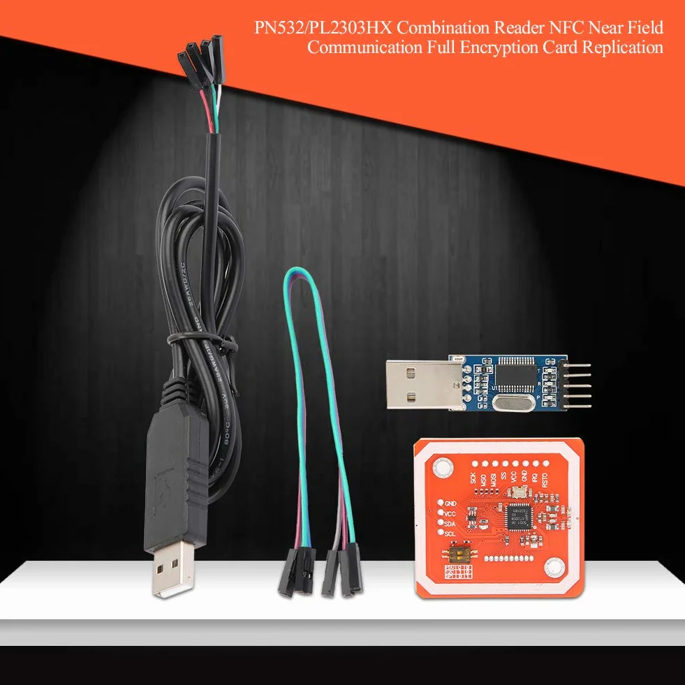 PN532/PL2303HX NFC Lettore di Lettore USB TTL Replica per Progetti Incorporati e Fai - -te
