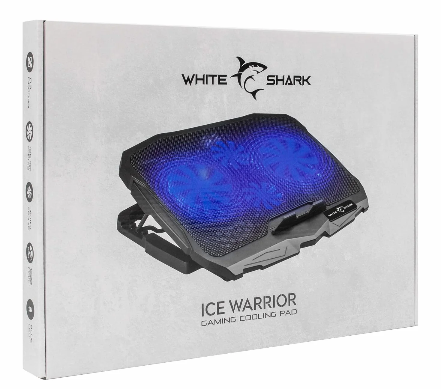 Whiteshark Cooling Pad Cp-25 Ice Warrior - PC
