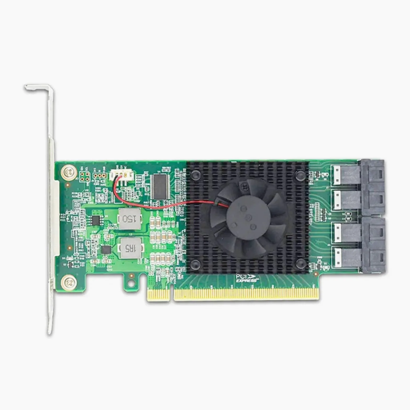 Adattatore switch SSD PCIe3.0 X16 a 4 X U.2 NVMe con controller PLX8747, non richiede la biforcazione della scheda madre