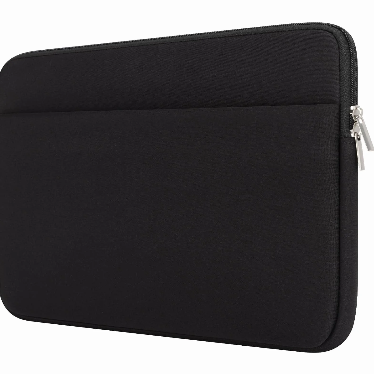 Borsa per Computer Portatile Custodia Pc Compatibile MacBook Air/Pro 15-16 Pollici Imbottita Protettiva Nero