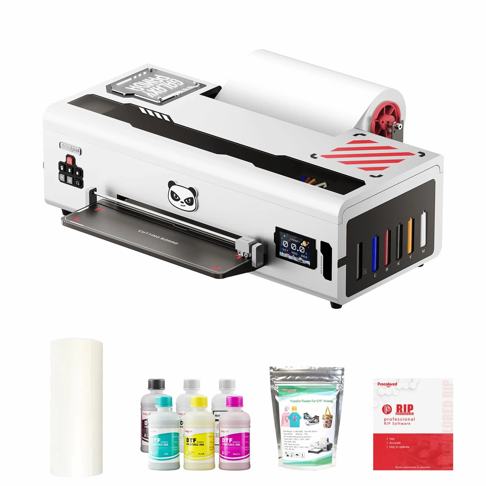 Procolored K13 Lite A3 stampante DTF per magliette, macchina da stampa tessile 33cm con circolazione inchiostro bianco e protezione a infrarossi