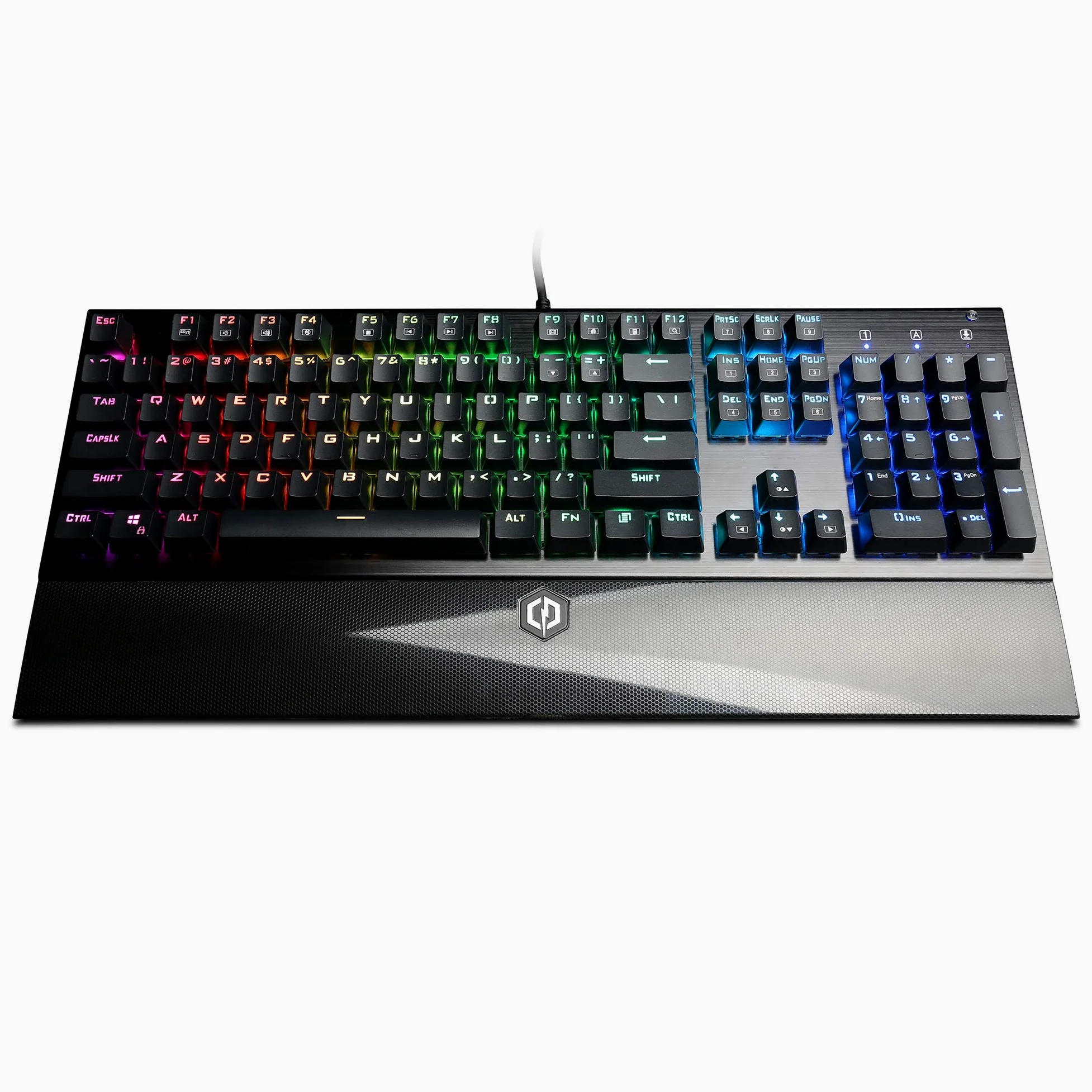 CyberpowerPC Skorpion K2 CPSK302 RGB Tastiera da gioco meccanica con Kontact, Tipo di interruttore: Blu