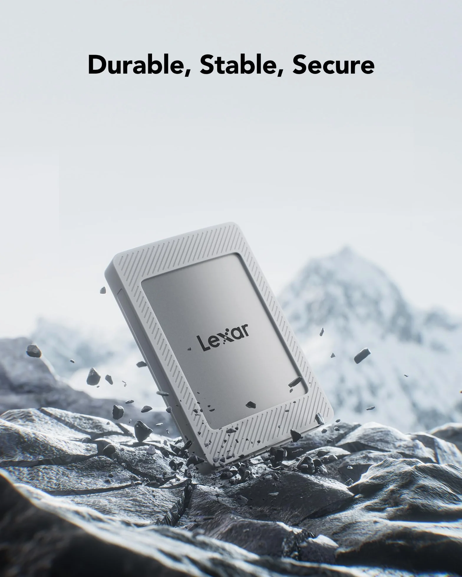 Lexar ES4 2TB SSD Esterno Portatile con Set Magnetico, Portatile SSD USB3.2 Gen2, Fino a 1050 MB/s in Lettura, Compatibile con iPhone 15/16/PC/Mac/Laptop Type-C/Tablet/PS5/PS4