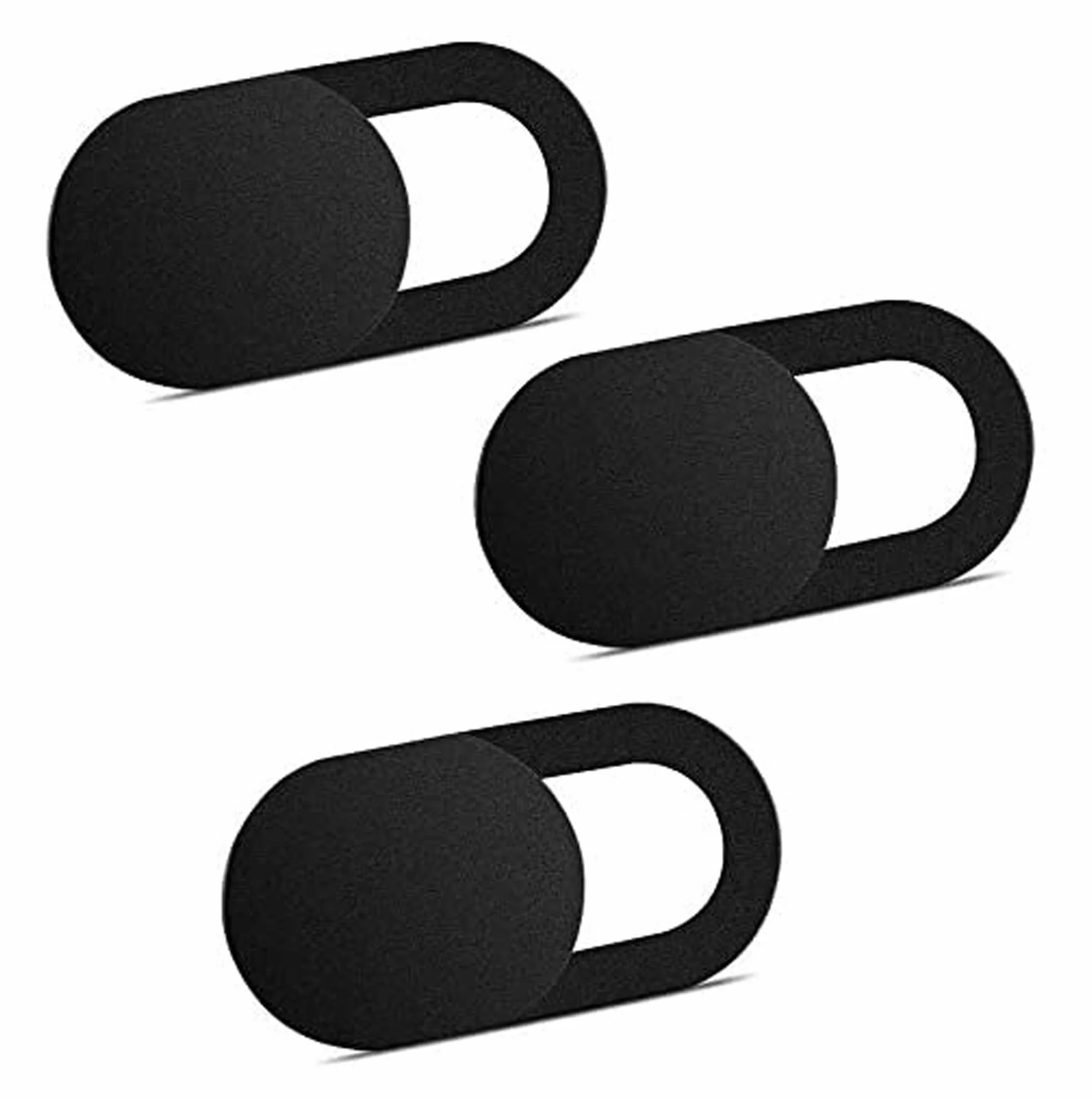 iVoler Copri Webcam Slider Ultra Sottile per Laptop PC Tablet - 3 Pezzi Nero