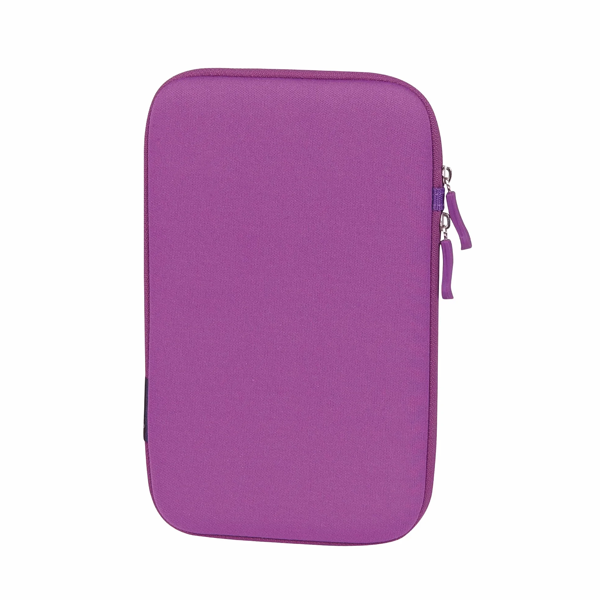 T'nB 7" Slim Sleeve: Copertina tablet in neoprene per tablet da 7" - Doppia apertura con zip - Viola