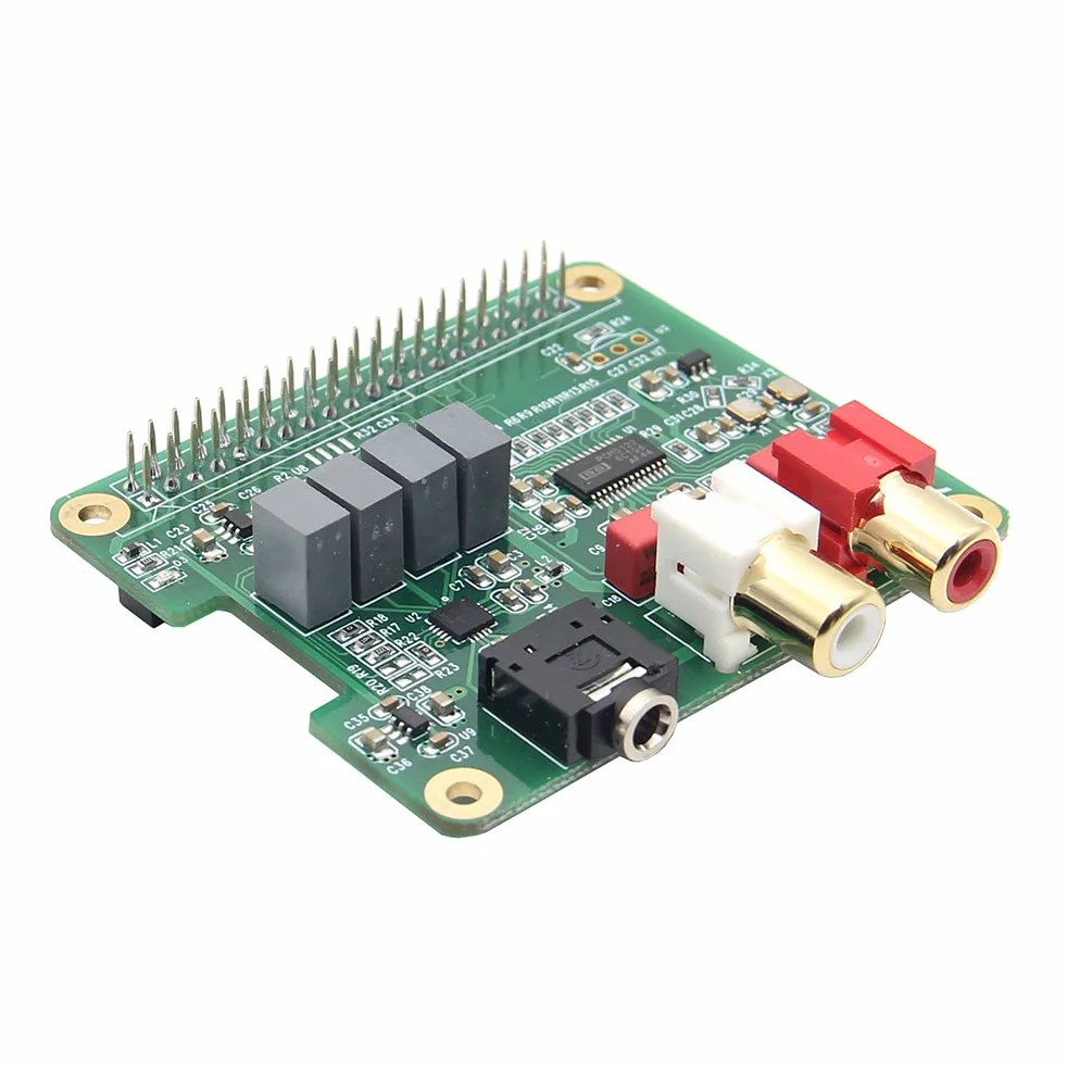 Rpi-Hifi-Dac Pcm5122 Scheda Di Espansione Scheda Audio Hifi Dac Per Raspberry Pi 3 Modello B / 2B / B +