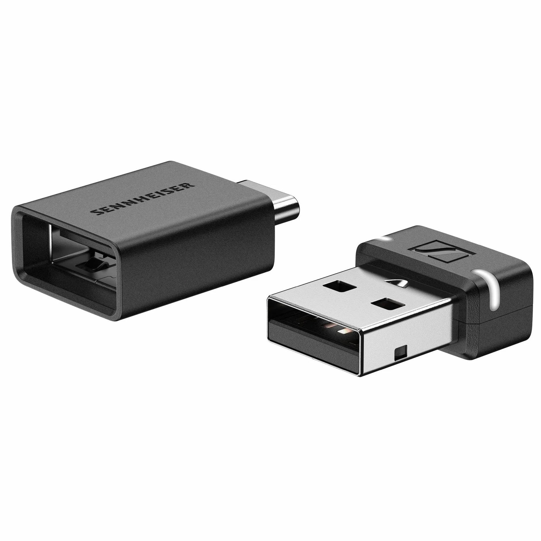 Sennheiser Dongle Bluetooth BTD 600 Adattatore USB-A/USB-C con Codec Audio AptX per un Suono Stabile e di Qualità, per Ascoltare Musica, Effettuare Chiamate e Guardare Video