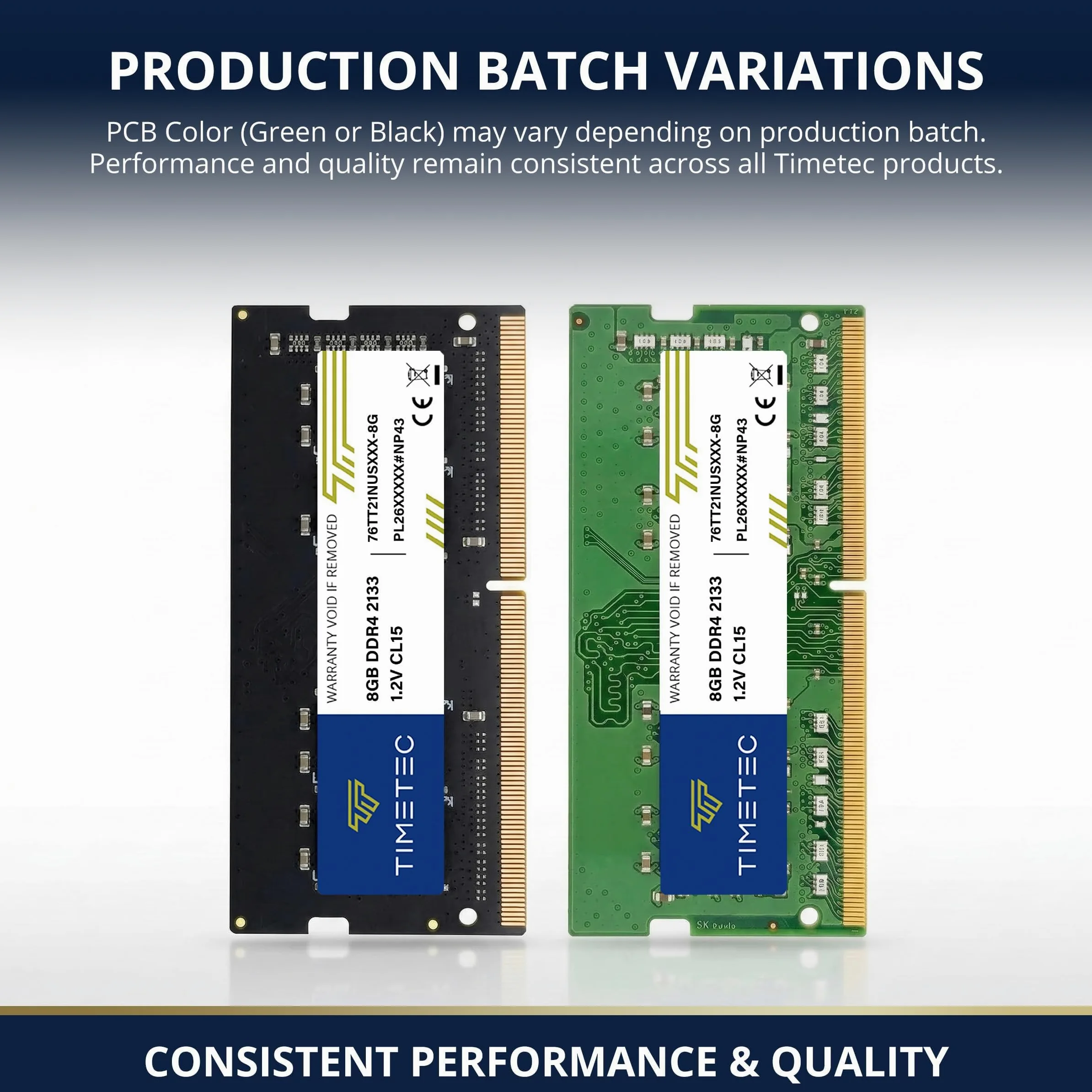 Timetec 8GB DDR4 2133MHz (PC4-2133P) PC4-17000 SODIMM RAM per laptop, mini PC e computer All-in-One – Non-ECC Unbuffered, 260 pin, 1,2V CL15 modulo di memoria