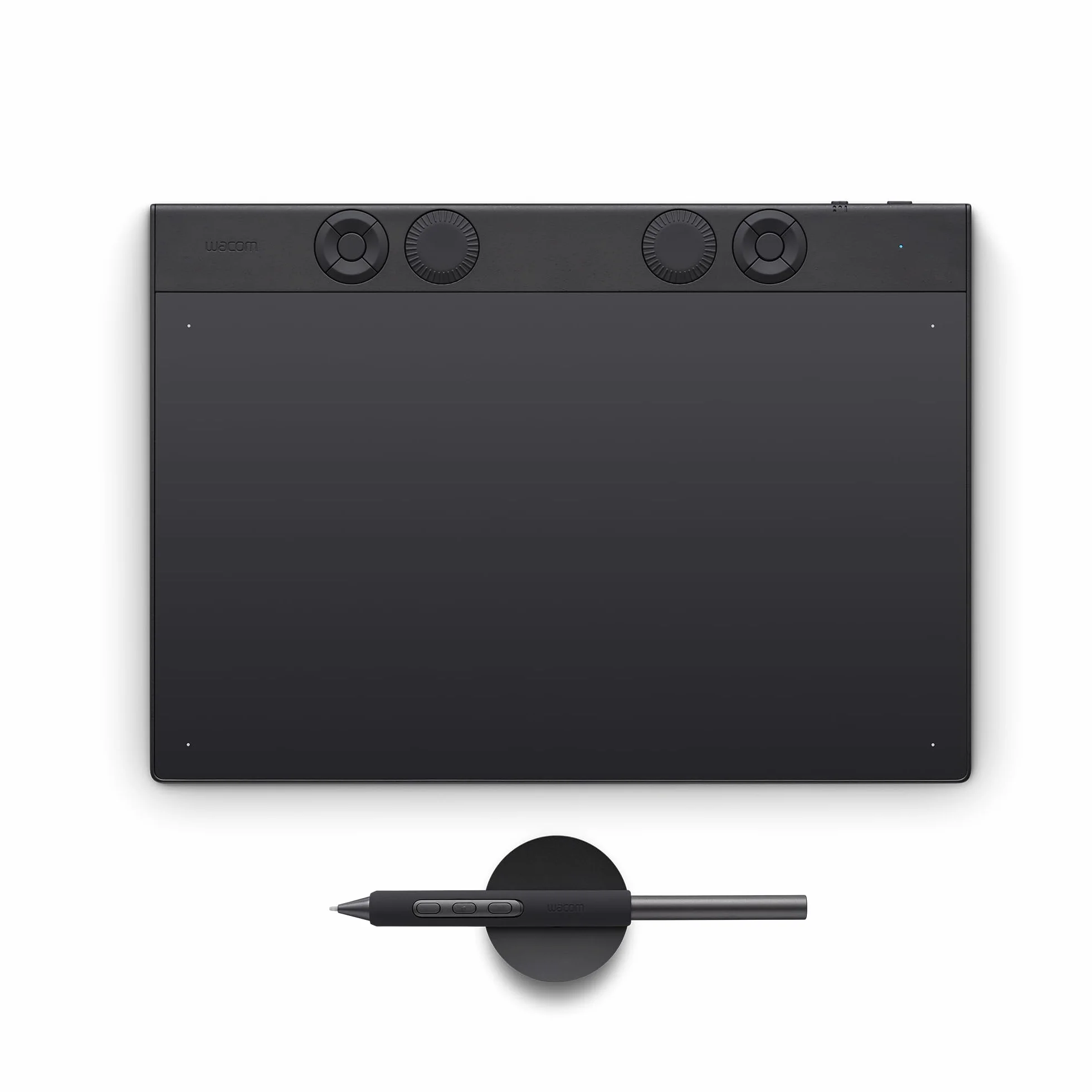 Wacom Intuos Pro Medium – tavoletta grafica compatta e leggera, tablet con penna con Wacom Pro Pen 3, ideale per illustratori, designer ed editor che cercano precisione e performance professionali
