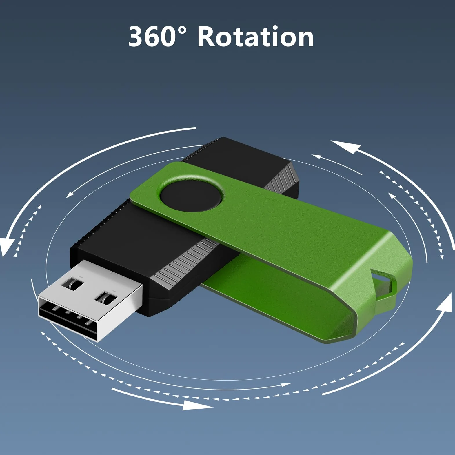 Confezione da 10 chiavette USB da 64 GB FAT32 AGECASH Zip Drive USB 2.0 Thumb Drives | Chiavetta USB per archiviazione e trasferimento dati, con cordino da 64 GB, confezione da 10 pezzi