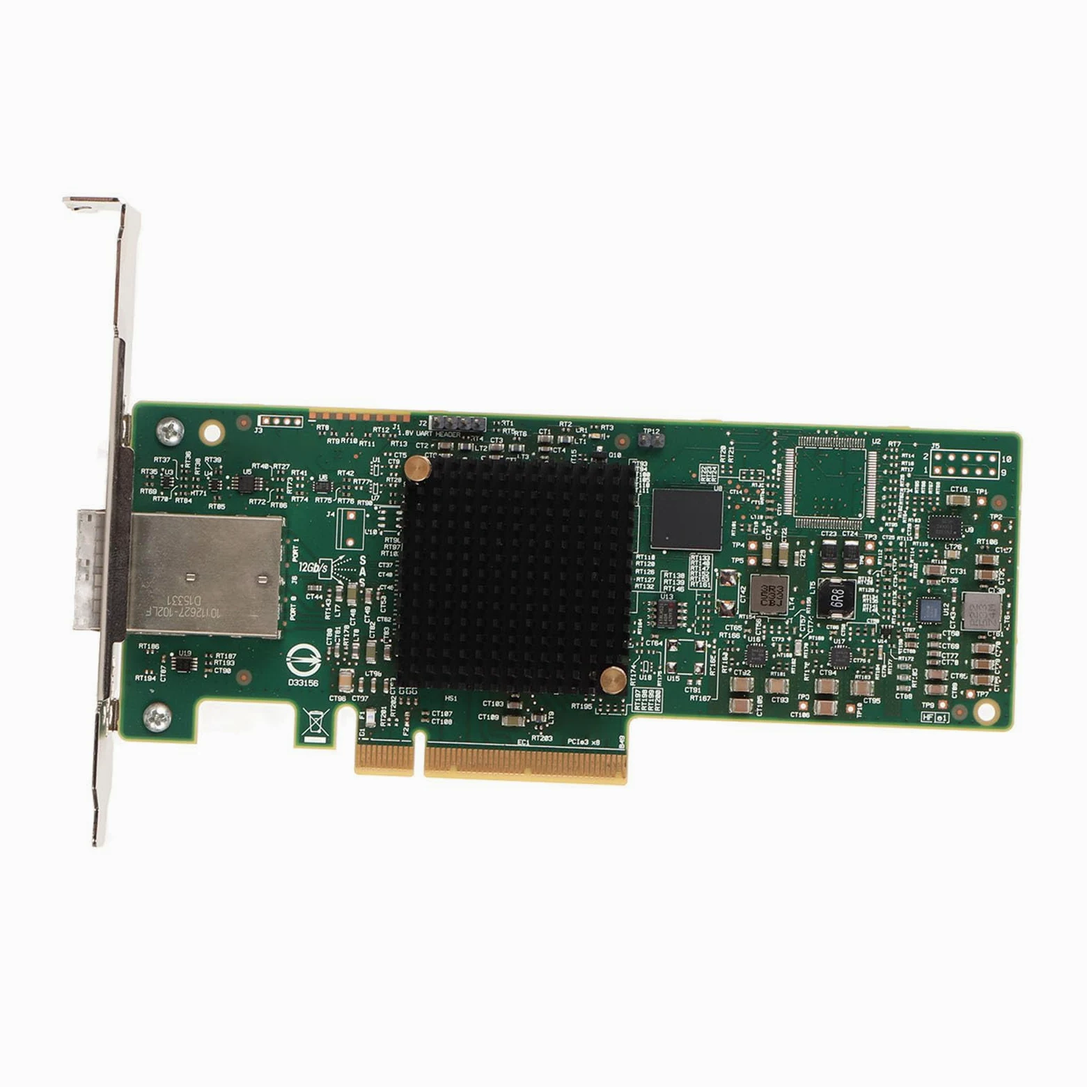 Scheda Controller LSI 9300 8e, HBA PCIe SAS Esterno 12G, 8 Porte, Adattatore Bus Host, modalità IT, per //Solaris/VMware/FreeBSD