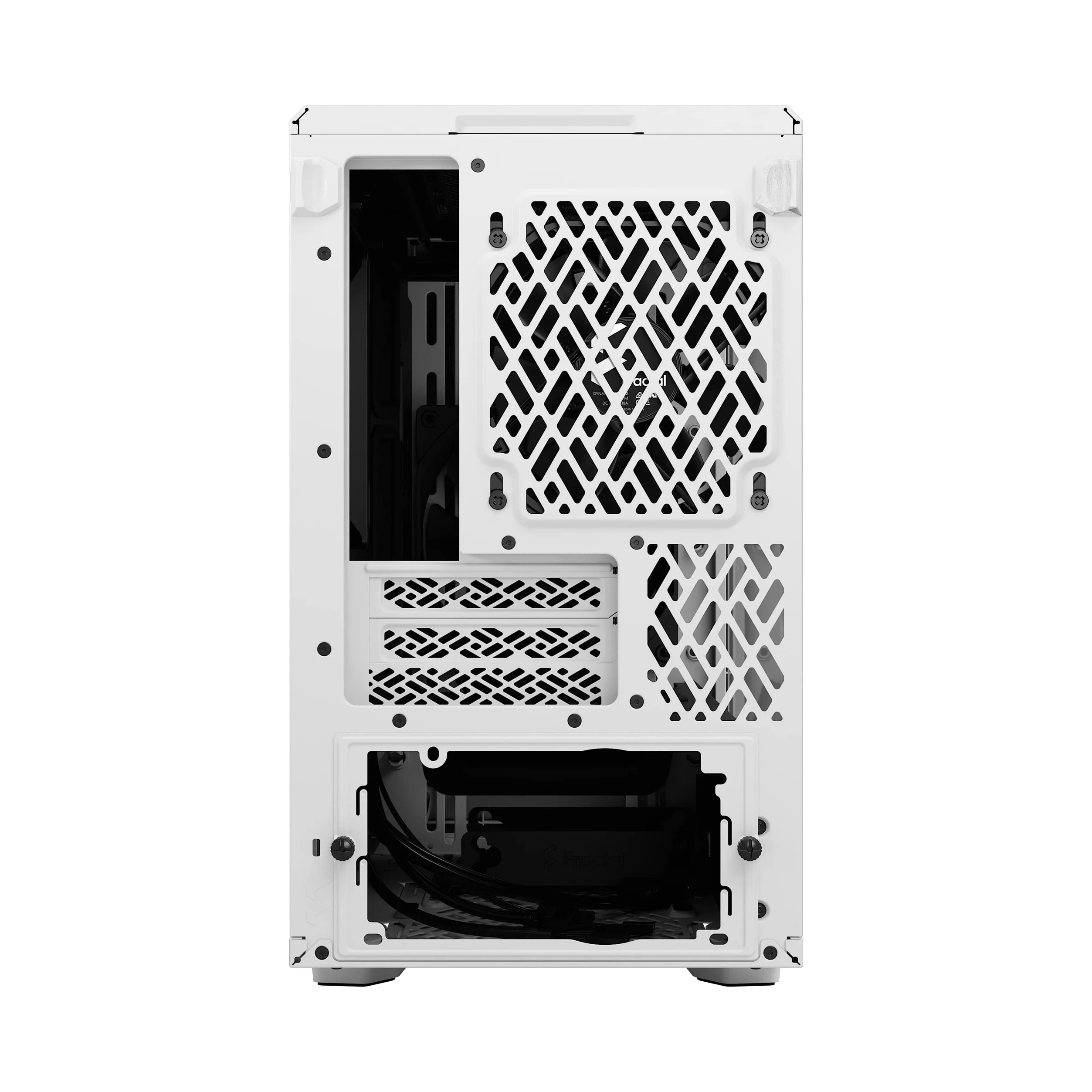 Fractal Design Meshify 2 Nano - MinI-Itx Tower (geh?rtetes Glas) - Keine Spannungsversorgung (atx) - Wei? - Usb/audio (fD-C-Mes2N-02)