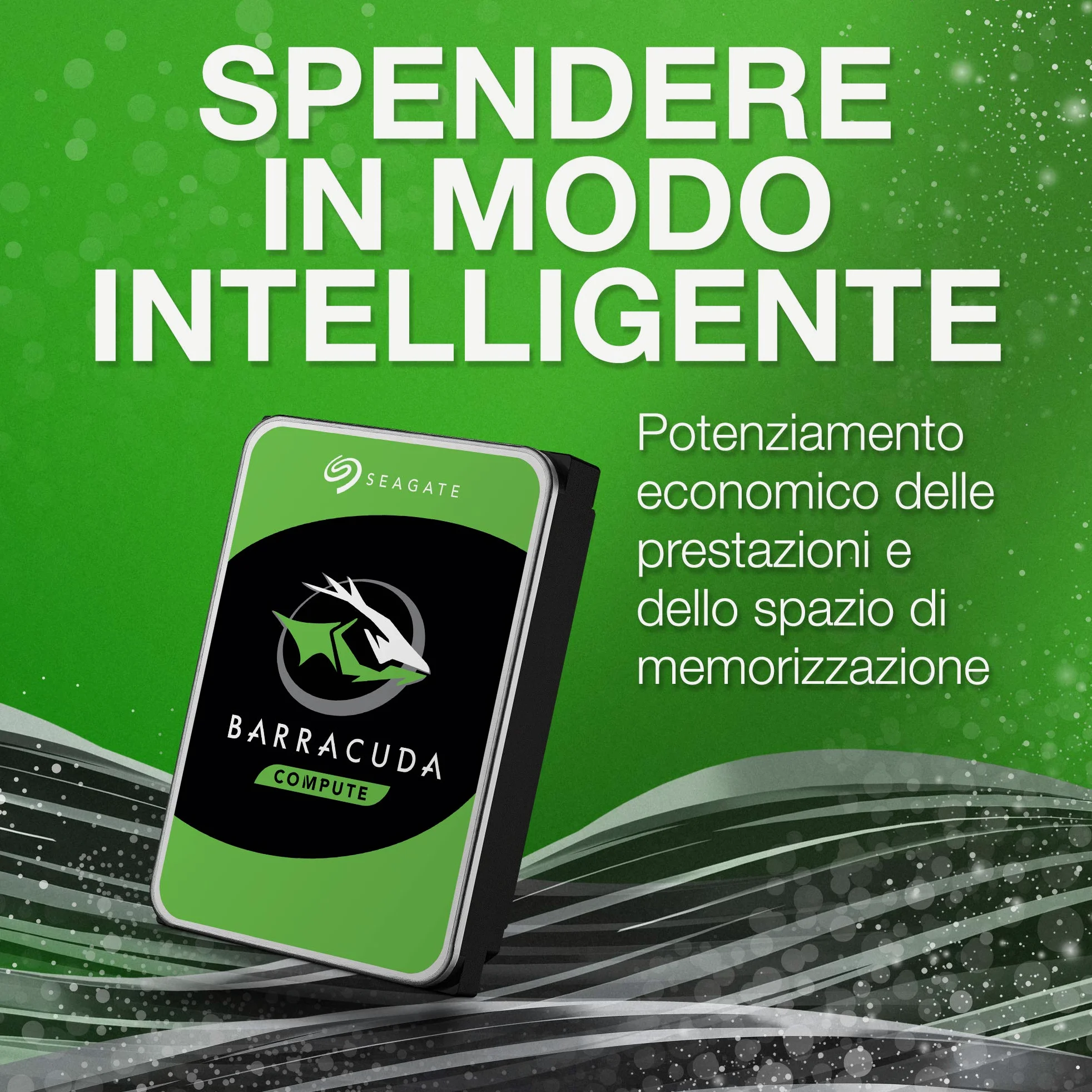 Seagate BarraCuda, 1 TB, Hard Disk Interno, SATA da 6 GBit/s, 3,5", 7.200 RPM, Cache da 64 MB per PC Desktop (ST1000DM010)