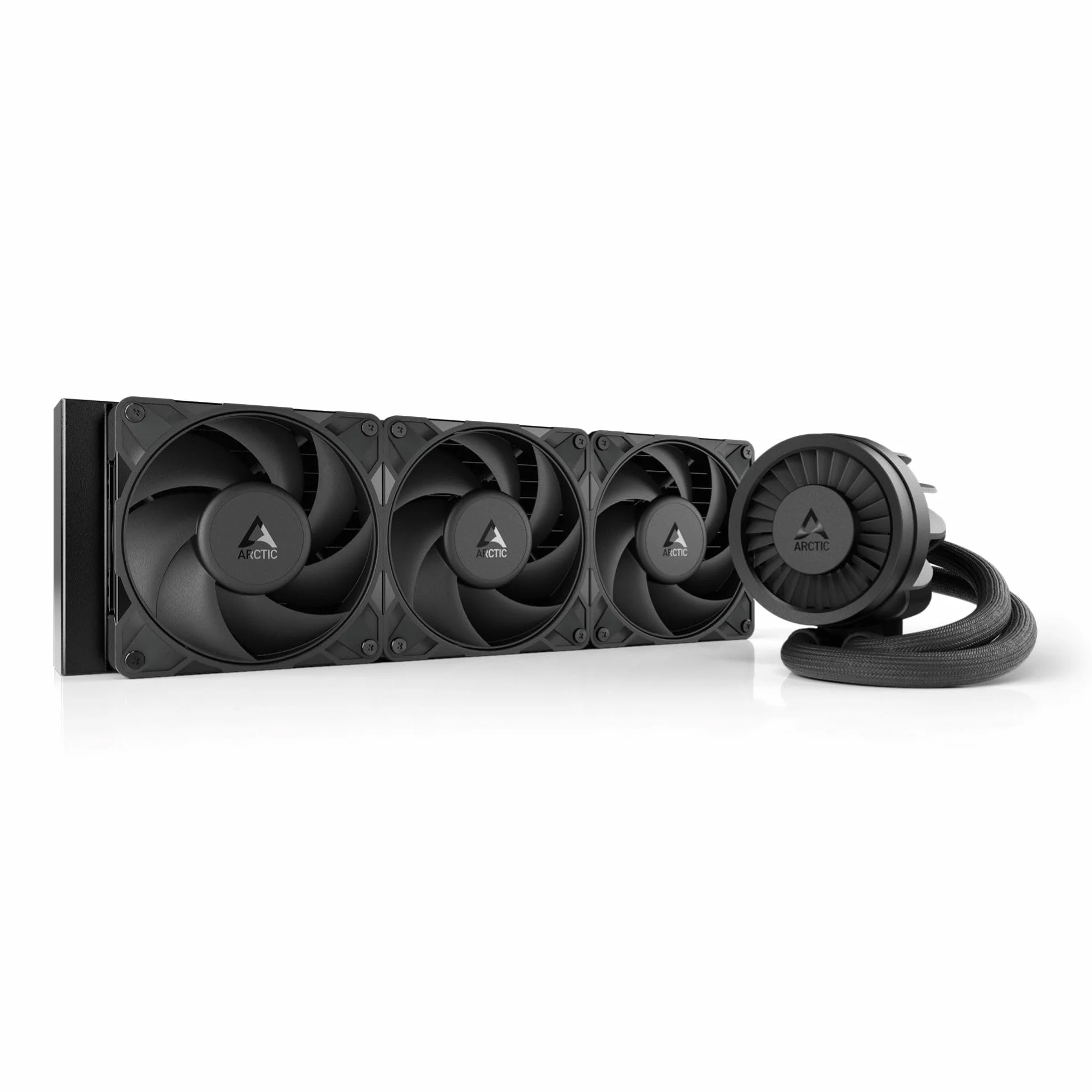 ARCTIC Liquid Freezer III Pro 360 - Dissipatore AIO per CPU, 3 x 120 mm Raffreddamento a Liquido, Radiatore da 38 mm, Pompa PWM, Ventola VRM, AM5/AM4, Intel LGA1851/1700 Telaio di Contatto - Nero