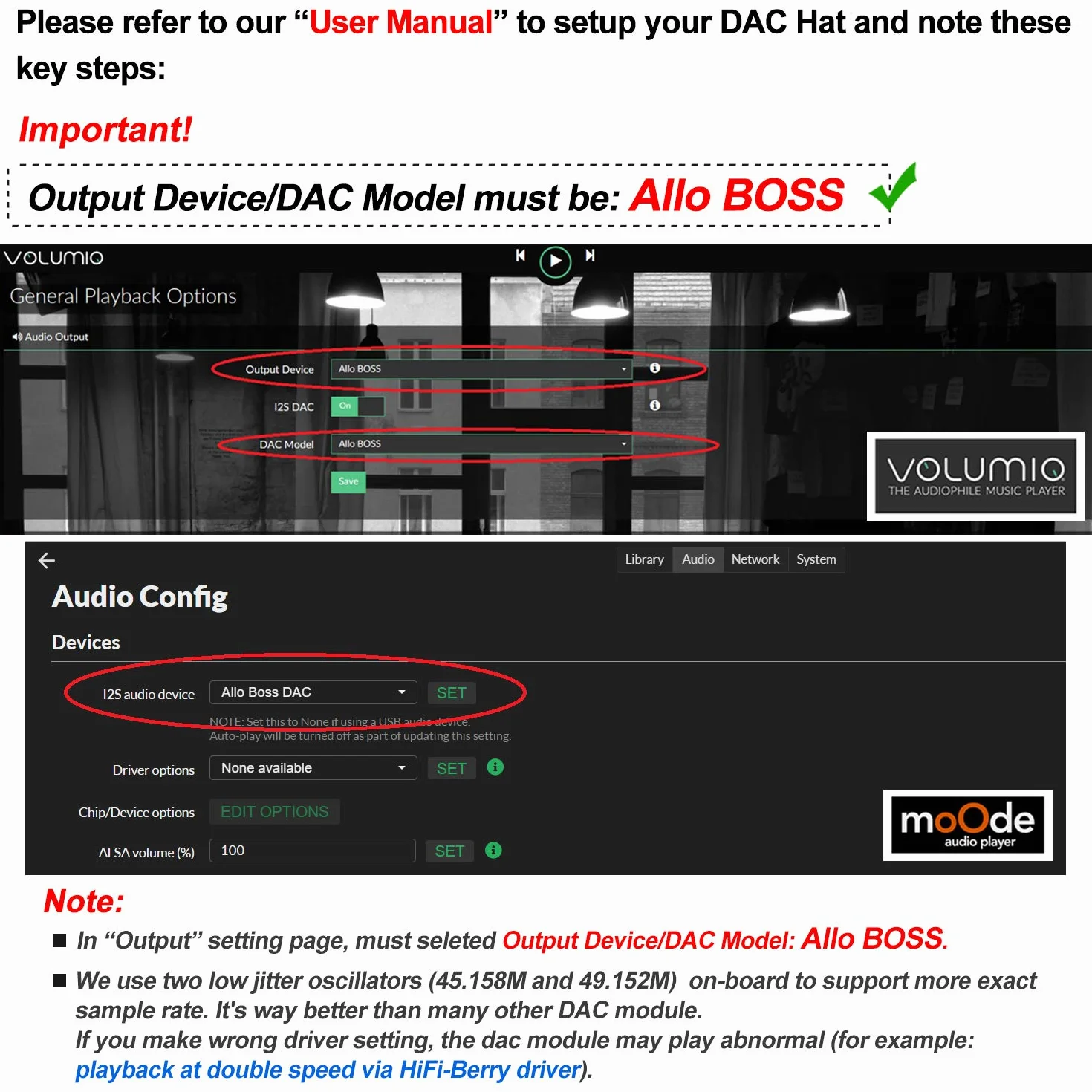 InnoMaker Scheda Audio DAC HiFi HAT per Raspberry Pi 5/4/3B+/Zero | PCM5122 384kHz/32bit con DOP | Doppi Oscillatori, Uscita RCA/3.5mm (112dB SNR)