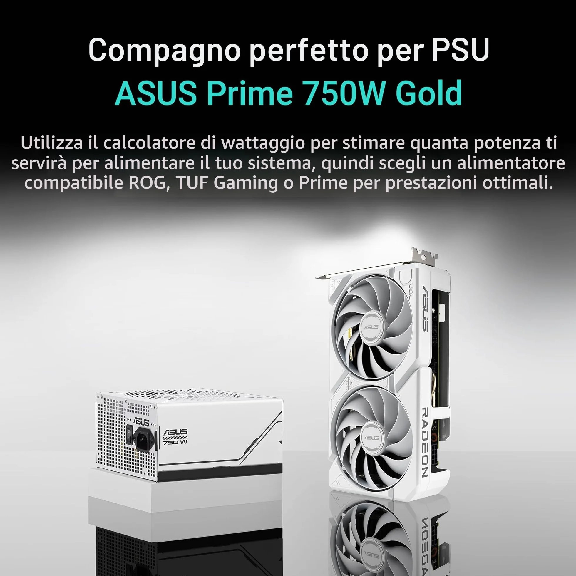 ASUS Dual AMD Radeon RX 9060 XT, Scheda Grafica 16G GDDR6, 128 Bit, PCIe 5.0, 1 HDMI 2.1, 2 DisplayPort 2.1, Ventole Axial-Tech, Tecnologia 0db, GPU Tweak III, Bianco, DUAL-RX9060XT-16G-WHITE