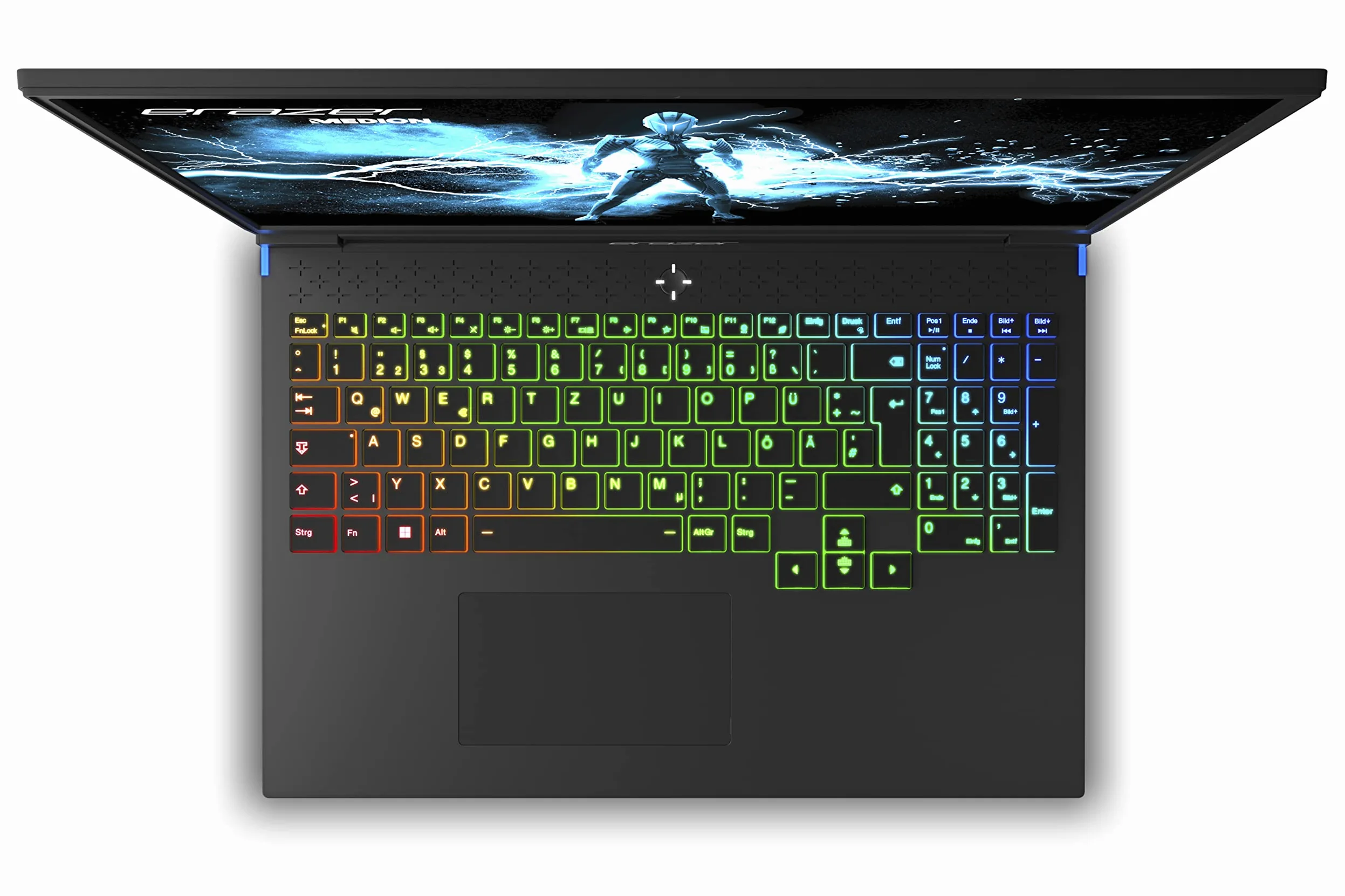 ERAZER Notebook gaming Major X10 , Intel Core i7-12700H, RAM 16GB, 1TB SSD, Grafica Intel Arc A730M, Display 16.0" IPS QHD+ 165Hz 100% SRGB, Windows 11, Tastiera Retroilluminata, Nero