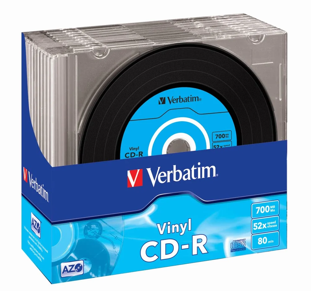 Verbatim Cd-R 80Min Datalife Plus - Confezione da 10