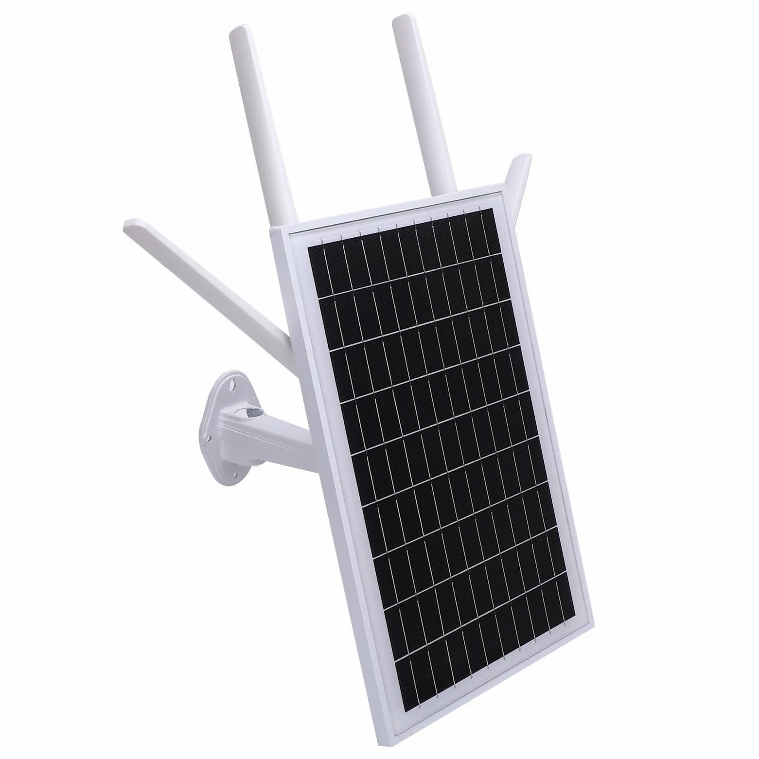 Fdit Router Modem 4G LTE con energia solare da 15 W, Estensore WiFi con energia solare all'aperto IP66 Router wireless impermeabile (versione europea (B1/3/7/8/20/28a/40)