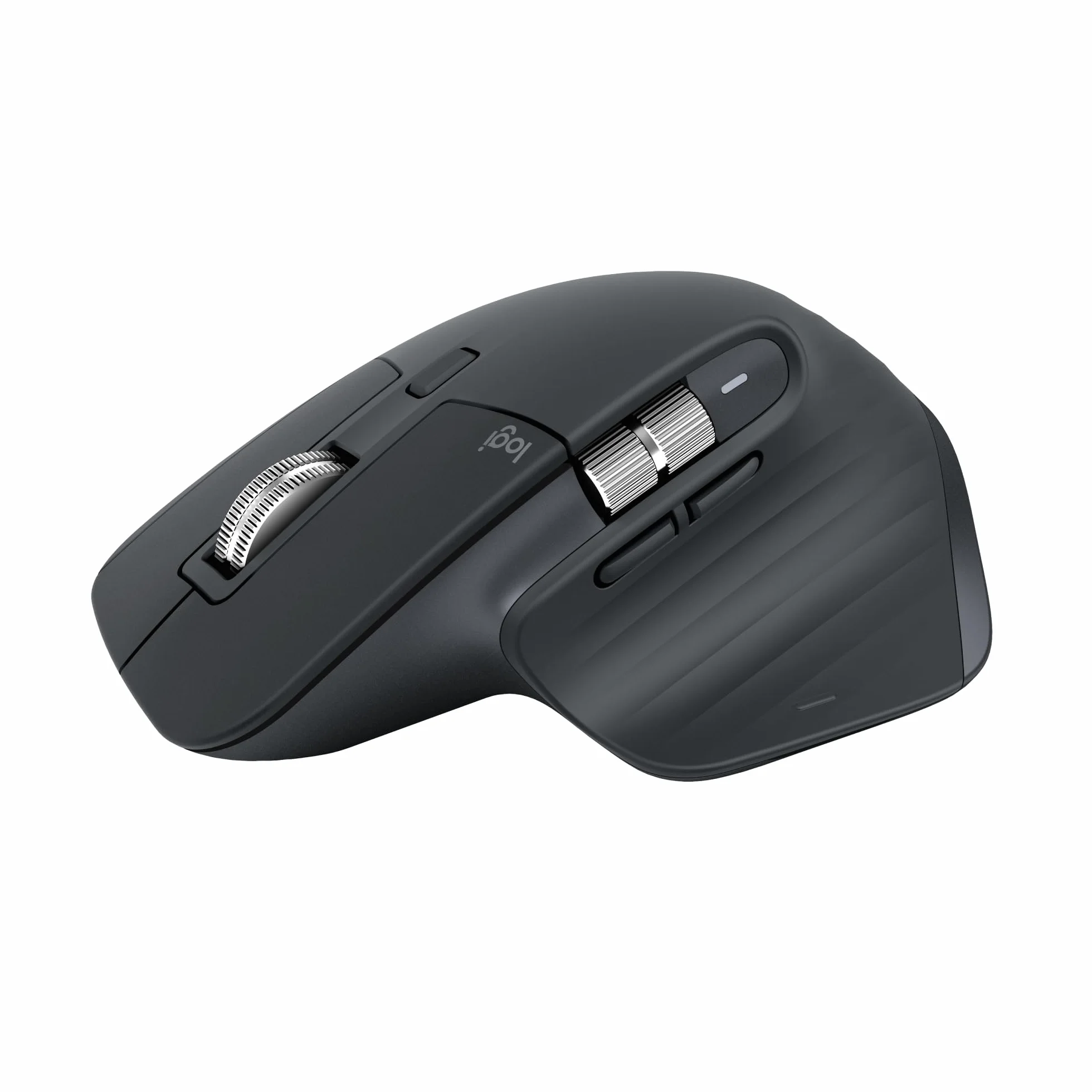 Logitech MX Master 3S - Mouse wireless ad alte prestazioni con scorrimento ultraveloce, Ergo, 8000 DPI, tracciamento su vetro, clic discreti, Bluetooth, Windows, Linux, Chrome - Graphite