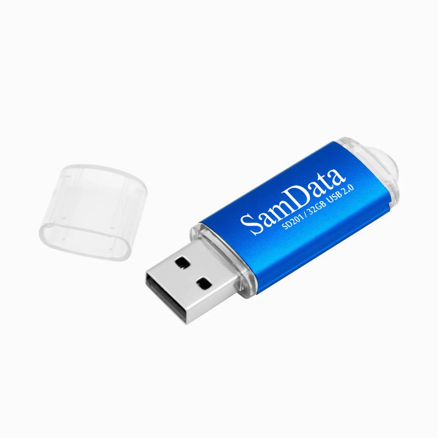 Sumduta 3 confezione da 32 GB USB 2.0 Flash Drive Thumb Drive memory stick Jump Drive zip (3 colori: nero, blu, verde) 32GB Black Blue Green Gold Silver