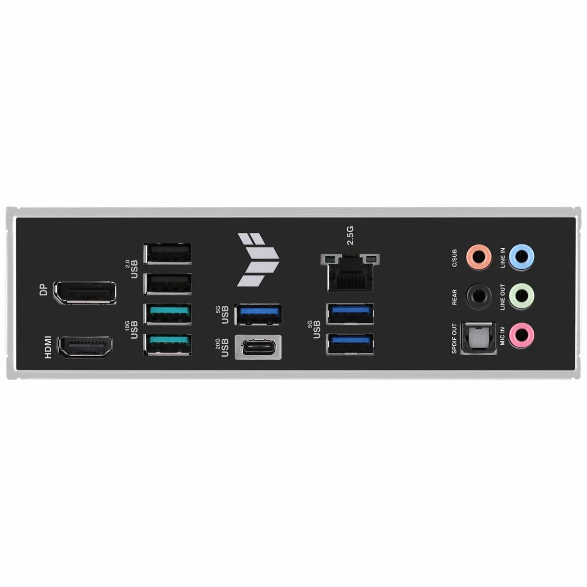 ASUS TUF Gaming B760M-PLUS Scheda madre Intel B760, LGA 1700, mATX, DDR5, PCIe 5.0, 2 slot M.2, WiFi 6E, USB 3.2 Gen 2, Type-C, Nero
