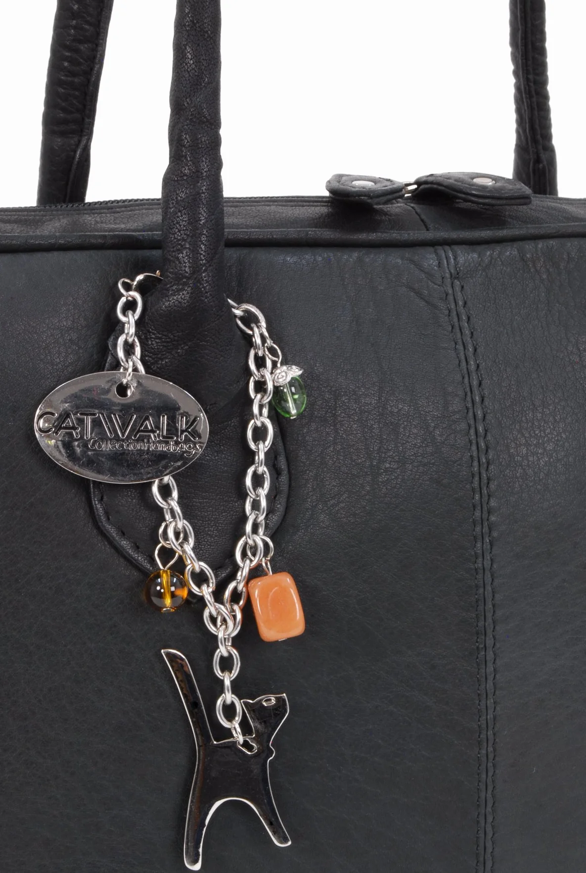 Catwalk Collection Handbags - Grande Borsa Tote Pelle - Borsa a Spalla da Lavoro - Cartella Ufficio Donna - Tracolla Removibile - Grosvenor