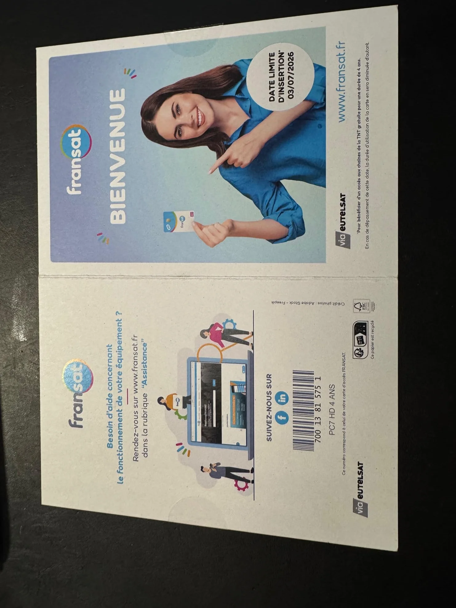 SCHEDA PC7 FRANSAT HD