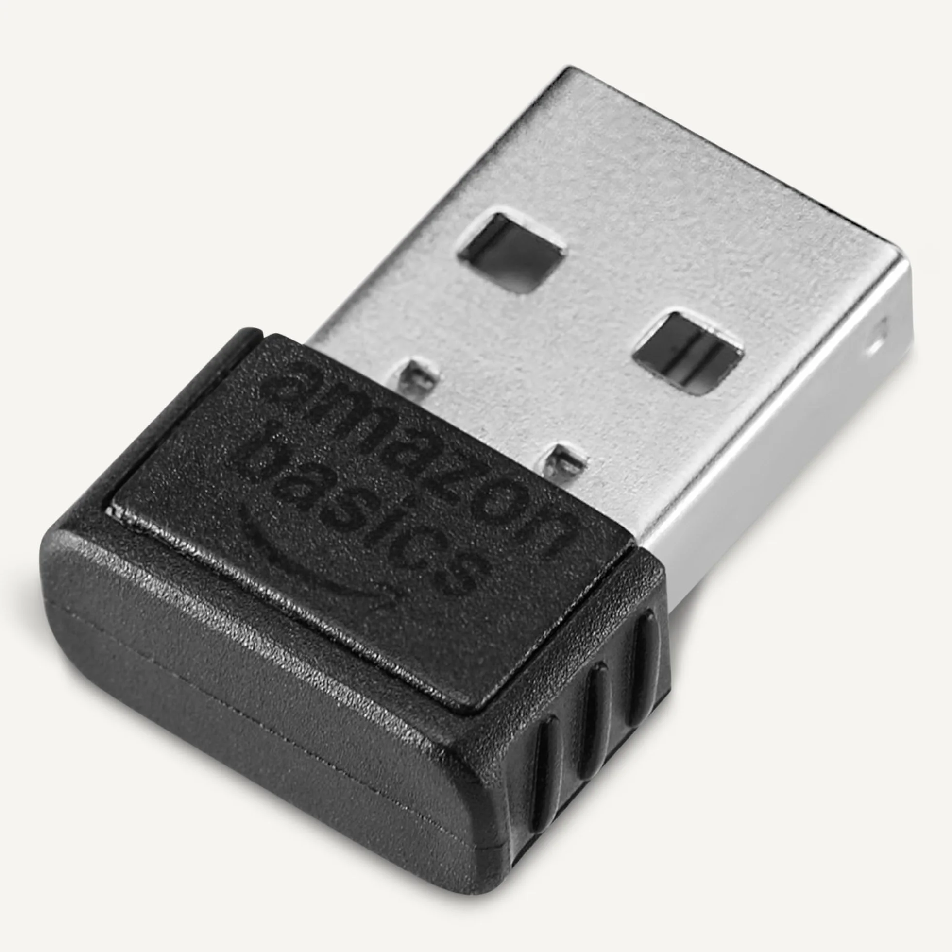 Amazon Basics - Adattatore USB Bluetooth 5.4 per PC, Ricevitore USB per Mouse Bluetooth, Tastiera, Laptop, Compatibile con Windows 11/10/8.1