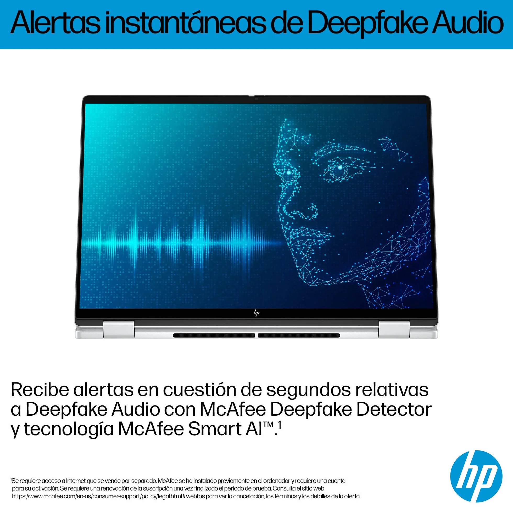 HP Omnibook X Flip Convertible Laptop 40,6 cm (16") Touch screen OLED 3K (Intel Ultra 7-258V EVO, 32 GB RAM, 1TB SSD, Intel ARC Graphics, Windows 11 Home, WiFi 7) Argento Spagnolo