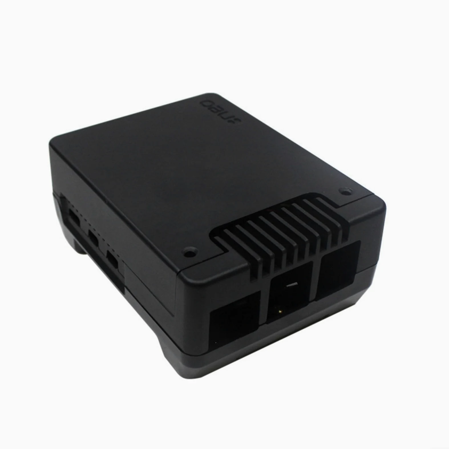 Argon NEO 5 M2 NVMe Custodia in lega di alluminio per Raspberry Pi 5 con dissipatore di calore integrato e supporto PCIE, nero, ideale per espansione avanzata di archiviazione (A)