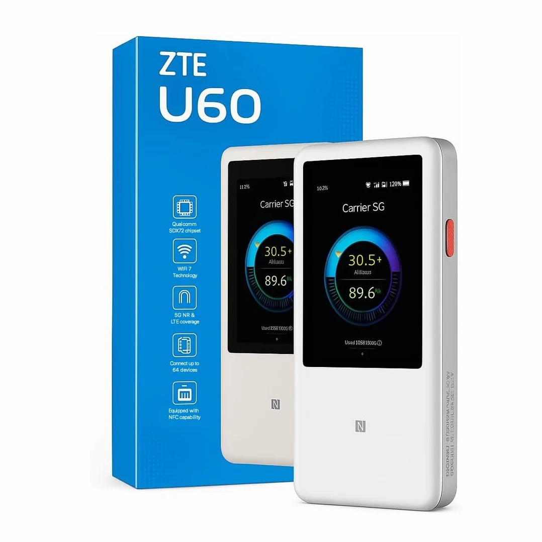 ZTE U60 mobiler Hotspot Router 5G WIFI - wei? (U60)