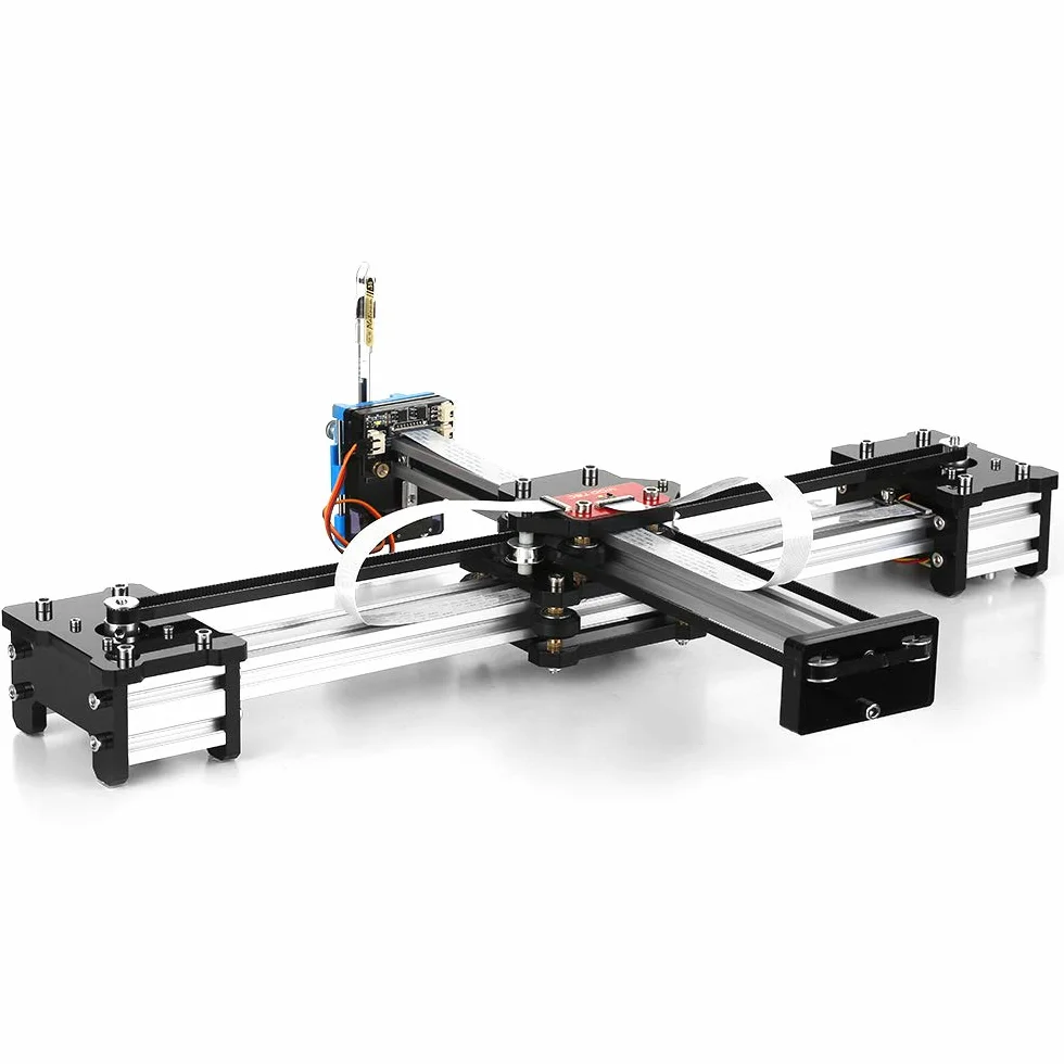 Desktop fai da te montato XY plotter penna disegno robot macchina pittura calligrafia robot kit 100-240 V