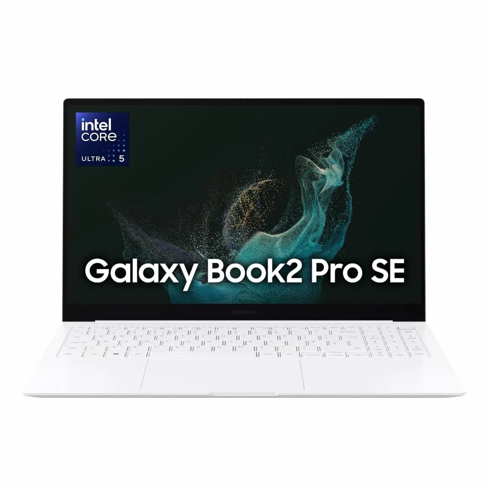 Samsung Galaxy Book2 Pro SE 15.6" AMOLED Intel Core Ultra 5 16GB RAM 512GB SSD Windows 11 Home Silver