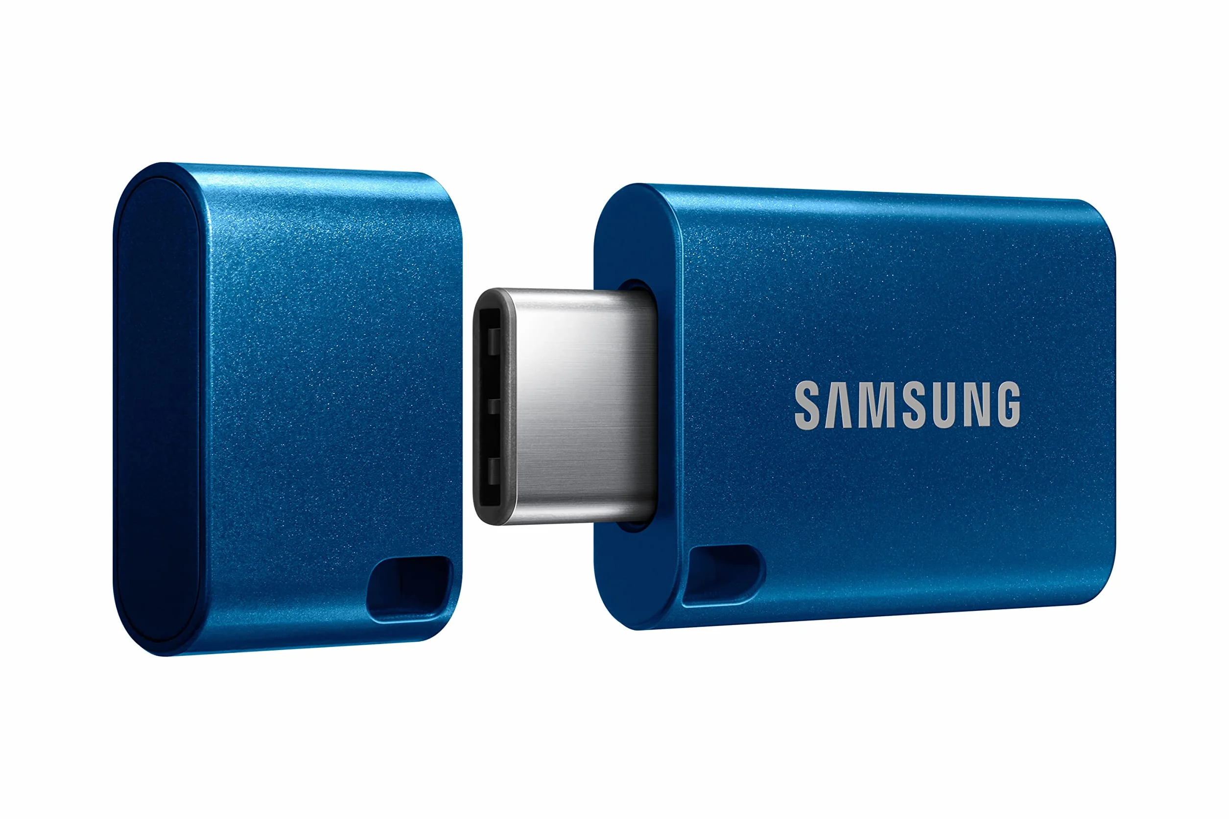 Samsung Memorie Type-C USB Flash Drive, USB 3.2, Type-C, Velocità di Lettura Fino a 400 MB/s, 128 GB, Blu (MUF-128DA)