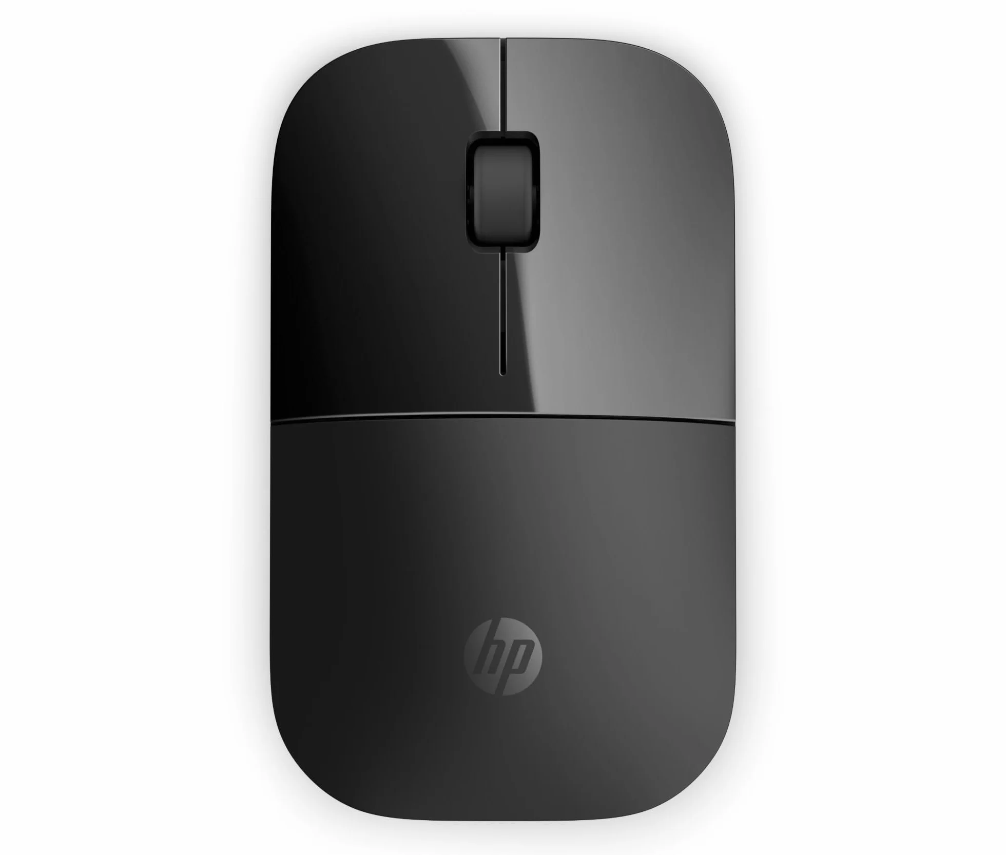 HP Z3700 Mouse Wireless 1200 DPI LED Blue 3 Pulsanti Ricevitore USB 2.4 GHz Nero