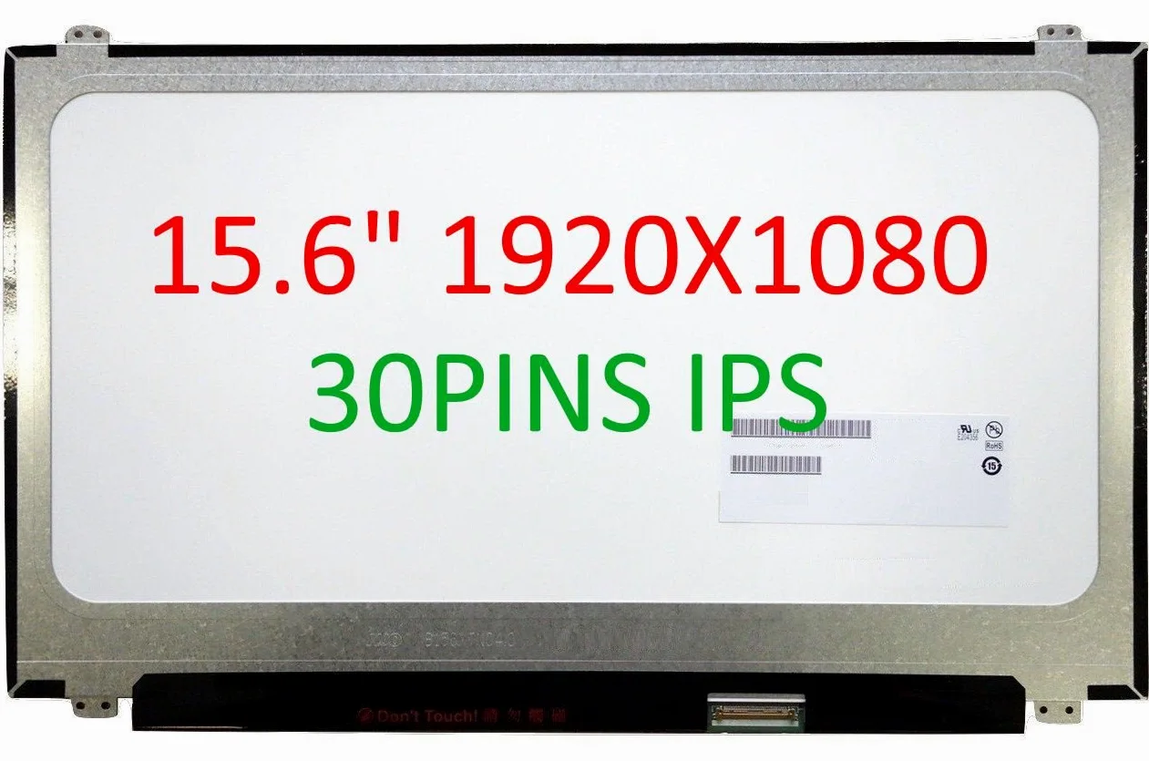 Schermo sostitutivo schermo A Plus da 15,6 "compatibile per LG Philips LP156WF4 (SP) (H3) Diodo LED Full-HD (lp156wf4-sph3 IPS 1080p)