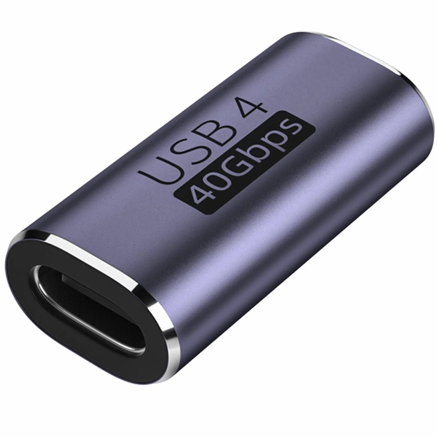 Adattatore USB C Femmina a Femmina, Connettore Prolunga, Supporta 40Gbps, 100W, 8K/60Hz, Compatibile Thunderbolt 4/3
