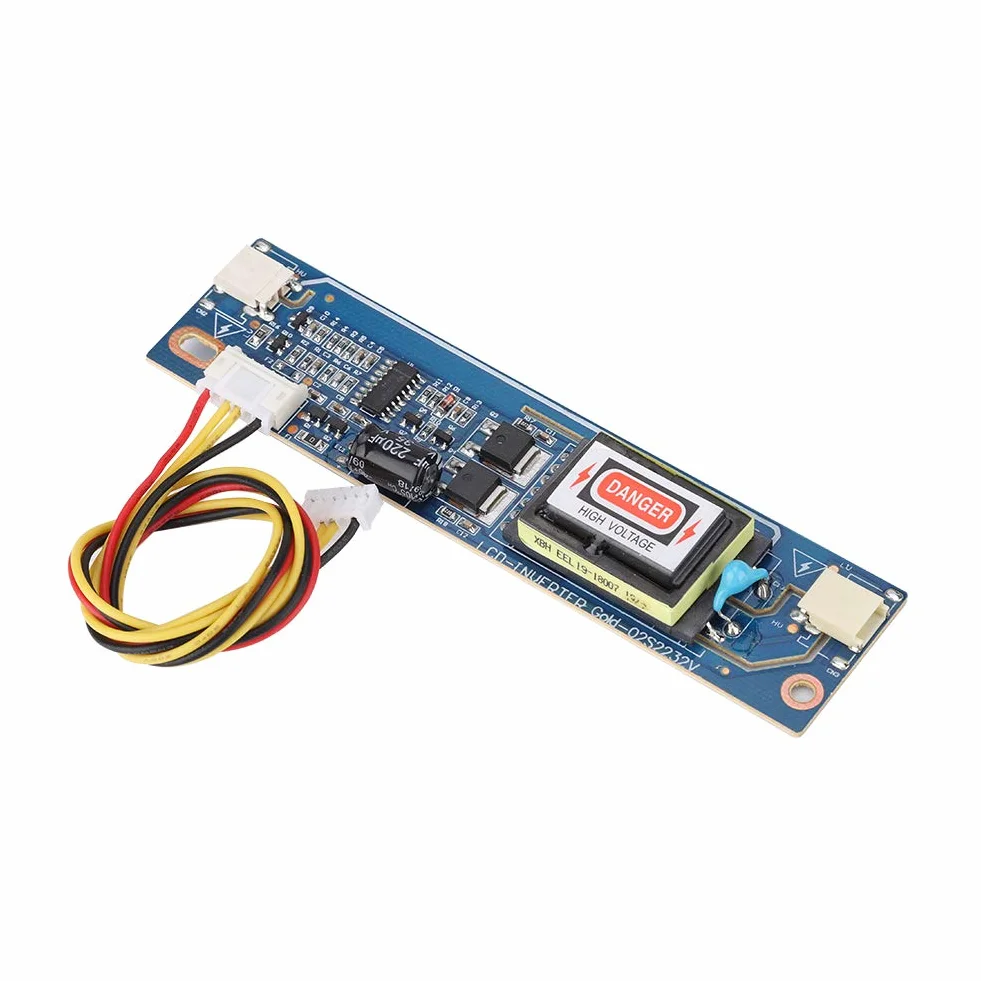 Scheda Inverter Ad Alta Pressione CCFL a Doppia Lampada per Retroilluminazione Schermo LCD da 10-22" - Protezione Affidabile Dal Limite di Sovracorrente, per Progetti Fai da Te