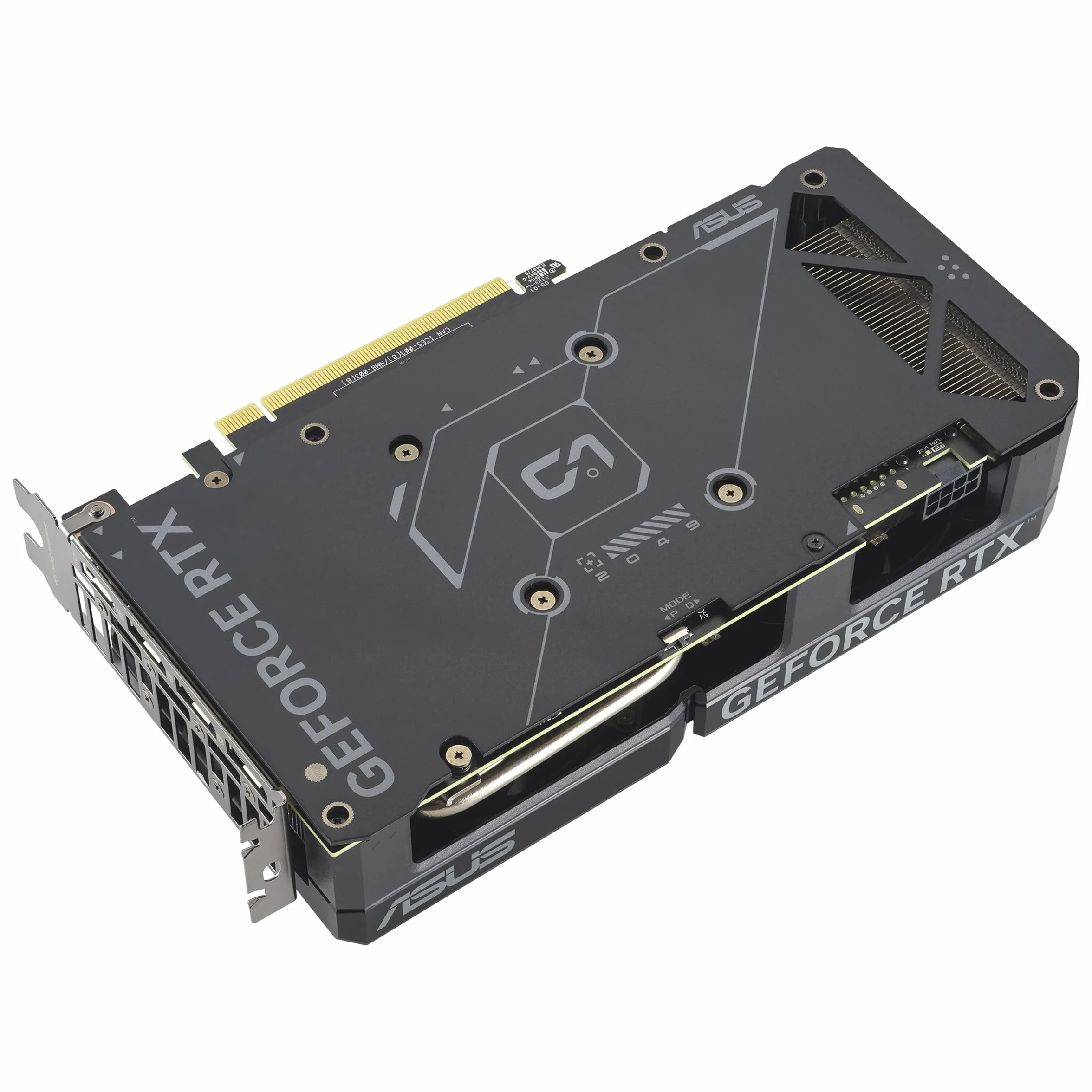 ASUS DUAL NVIDIA GeForce RTX 4060 EVO OC Edition Scheda Grafica, 8 GB GDDR6 128-bit 18 Gbps PCIE 4.0, GPU Tweak III, DUAL RTX4060-O8G-EVO