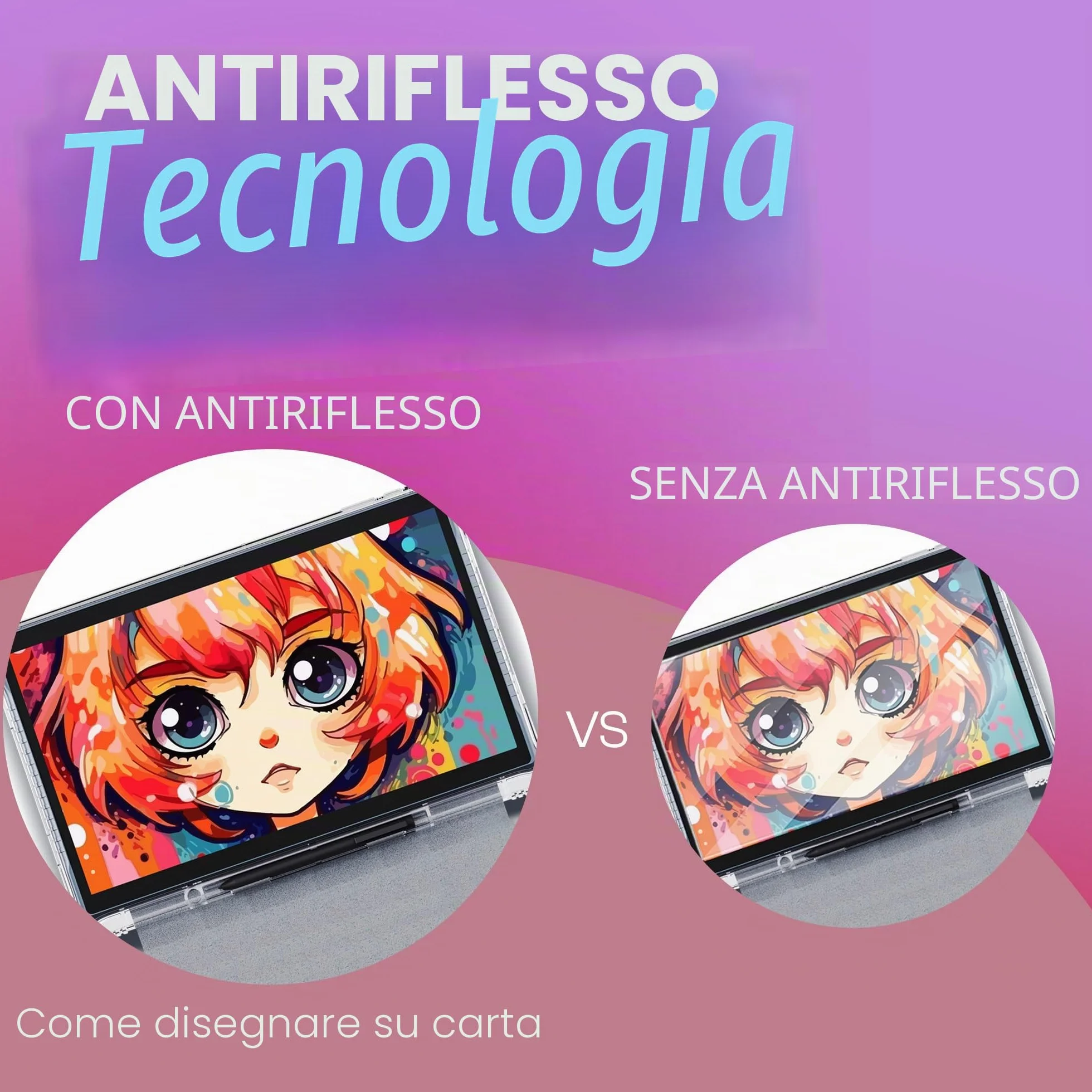 PicassoTab X14 Tavoletta Grafica Standalone • Nessun Computer Necessario • Ampio Schermo Laminato da 14" • App di Disegno PRO e Tutorial • Stylus Pen • Tavoletta Grafica Portatile per Artisti • X14
