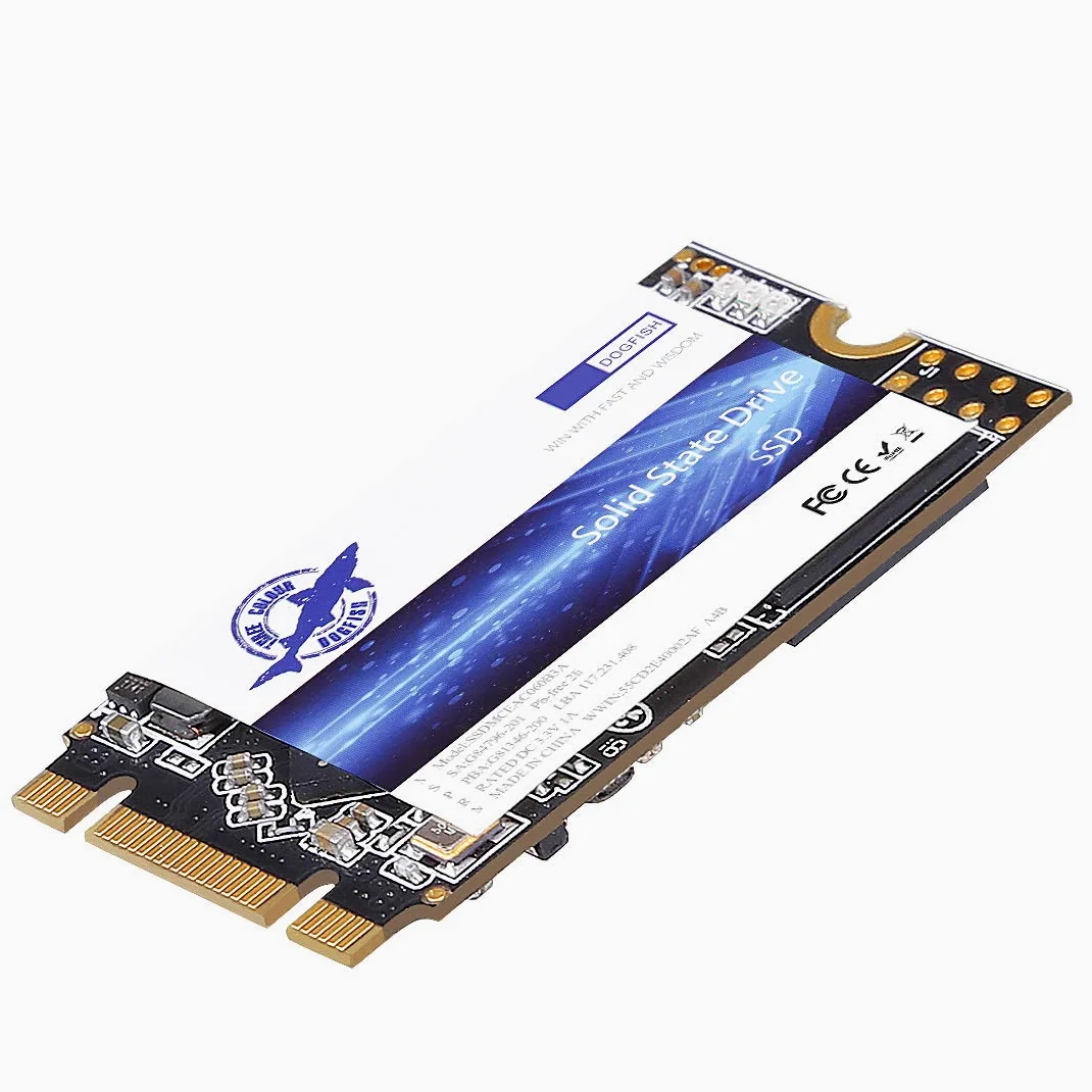 Dogfish SSD 250GB m.2 2242 Unidad De Estado S?ido Incorporada Height PC Unit?a Stato Solido Integrata Interno MLC Desktop Laptop Hard Drive Disk m2