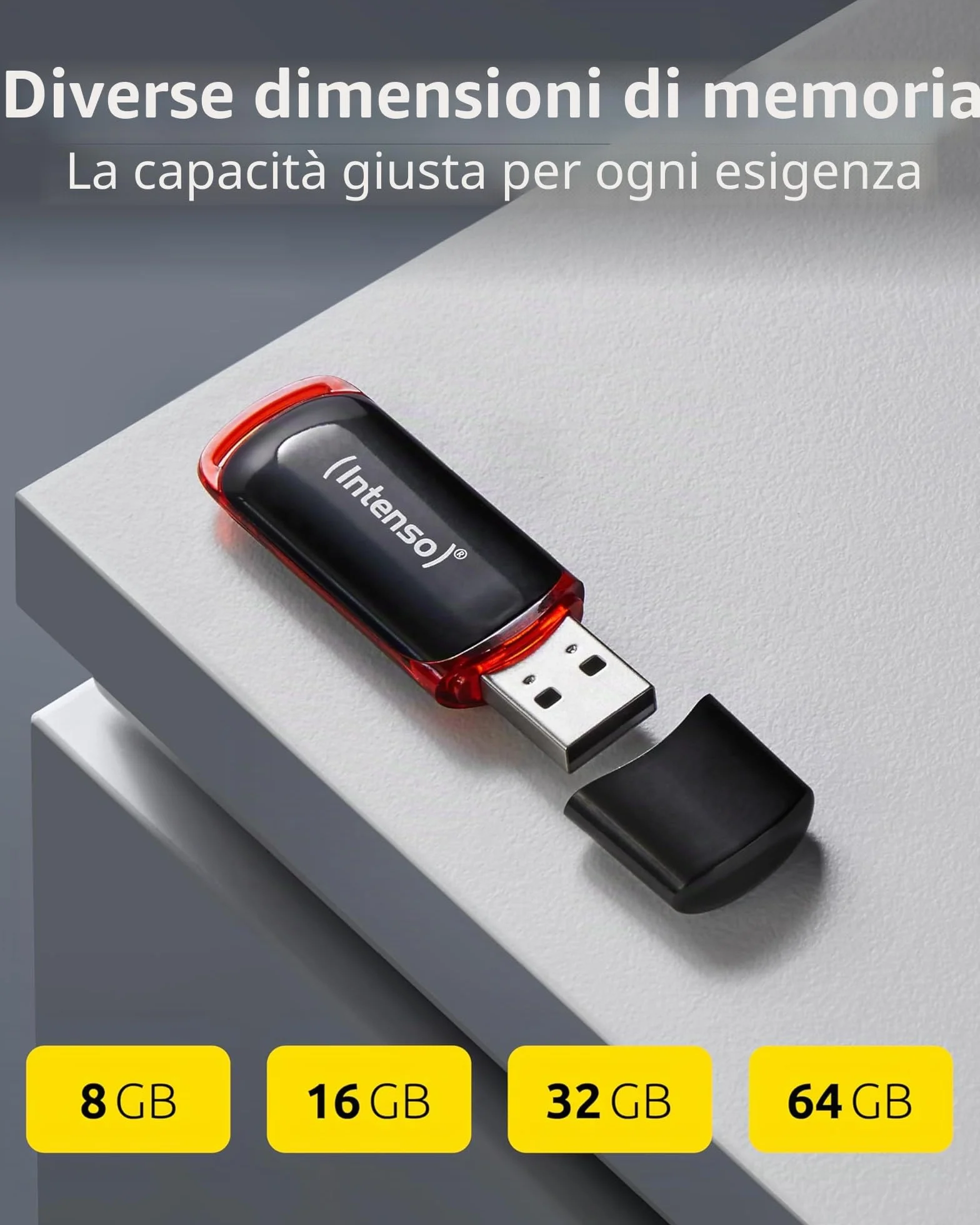 Intenso Business Line Flash Drive 16 GB USB 2.0 Black/Red